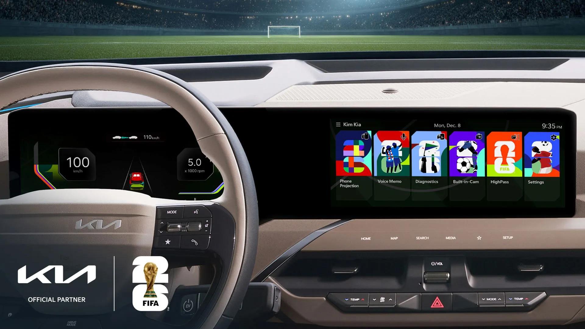 Kia fifa world cup 2026 display themes