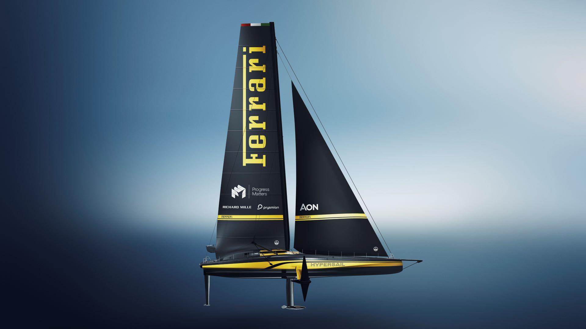 Ferrarihypersailunveilsdesignatmilanweek