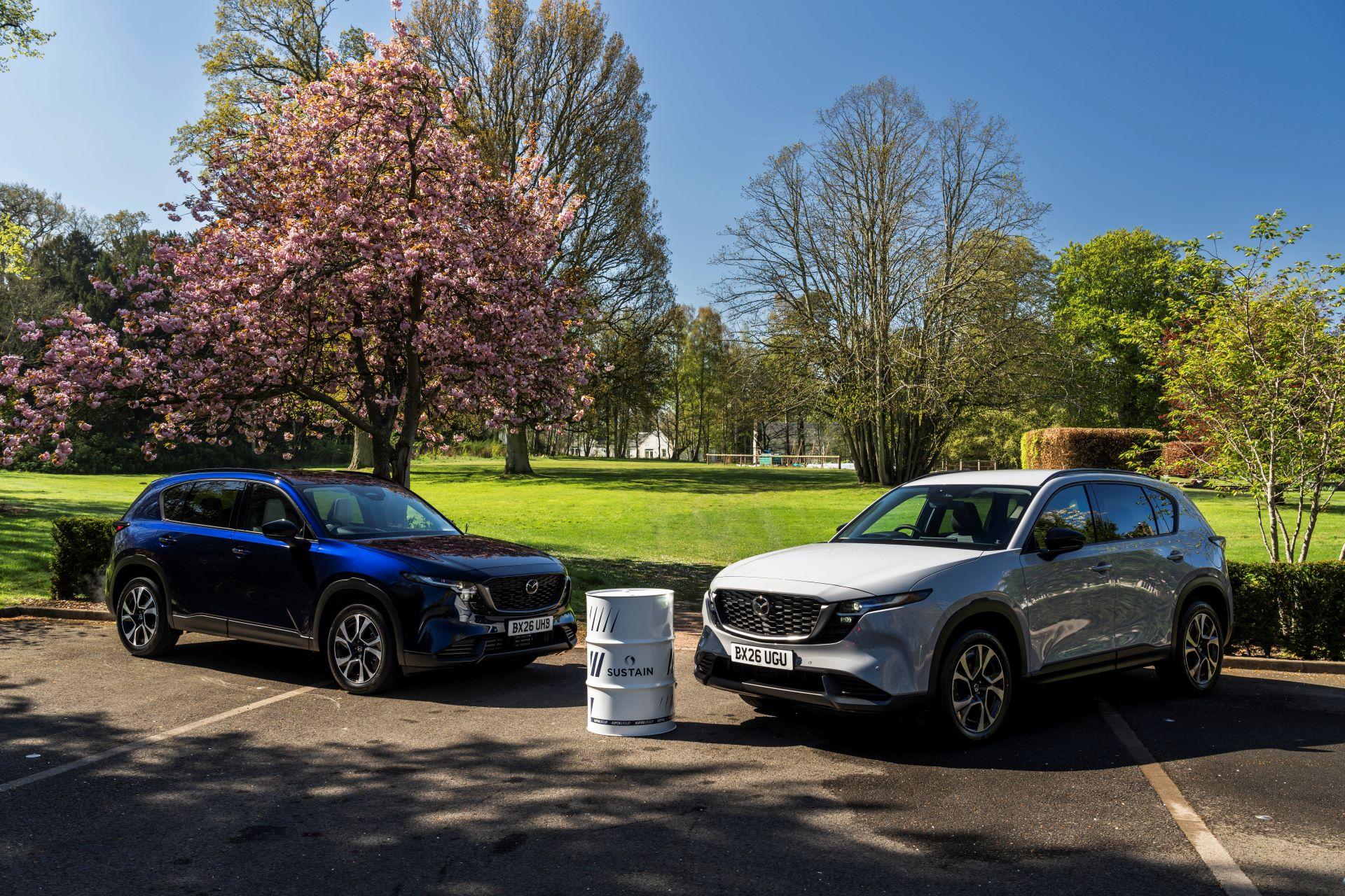 Mazdacx 5launchrunson100sustainablebiofuelpowering 2