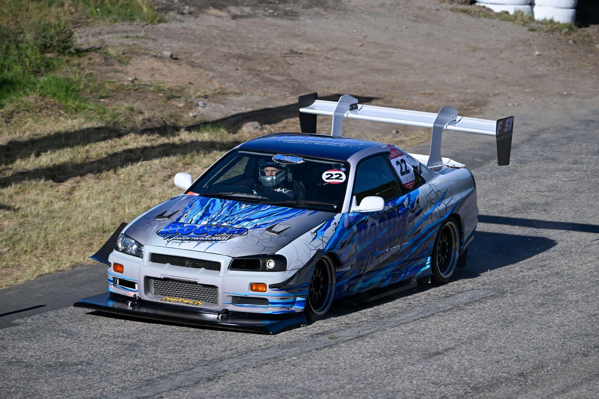 Rospa GT-R claims double podium at Simola Hillclimb