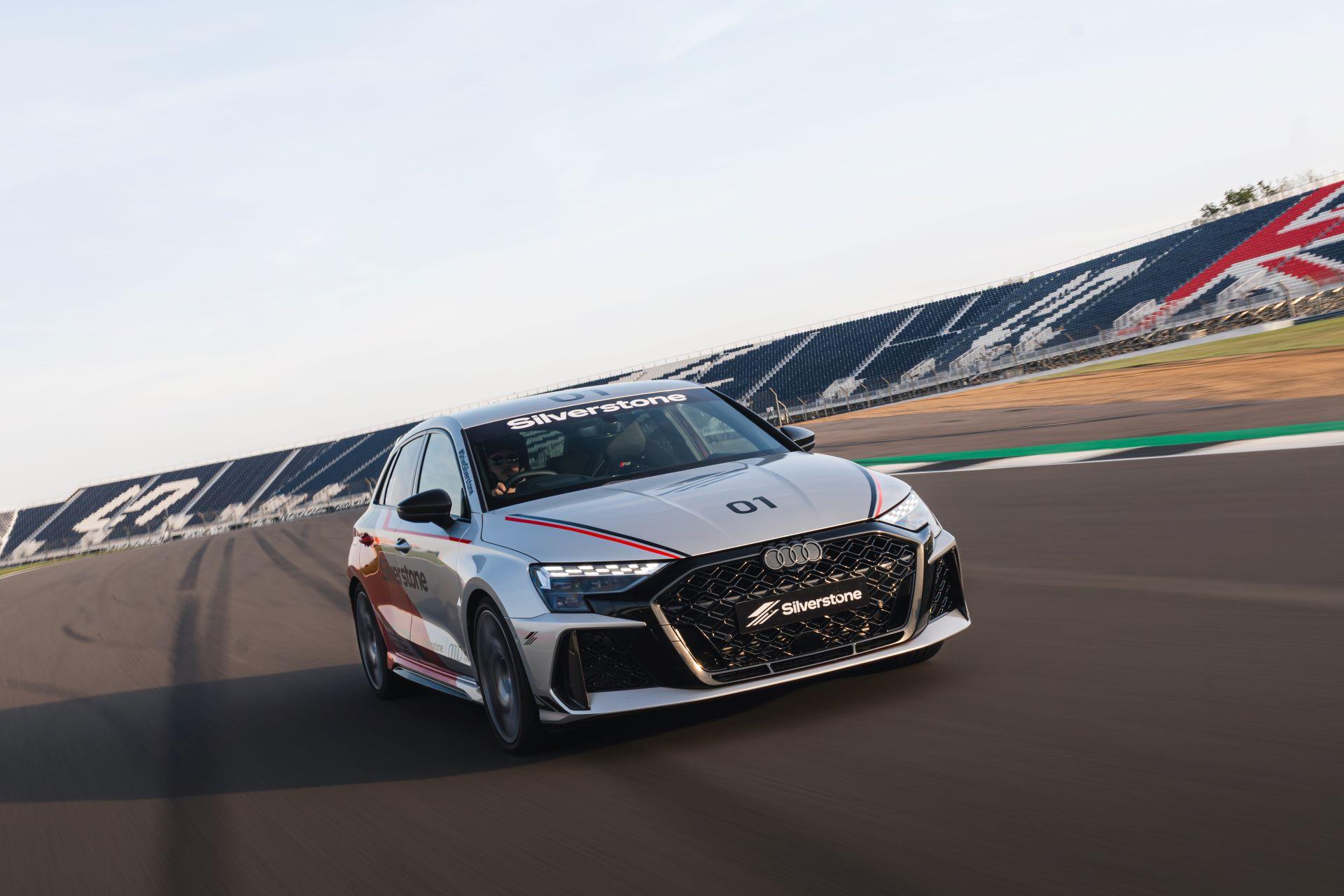 Audinamedsilverstoneofficialcarpartnerindeal
