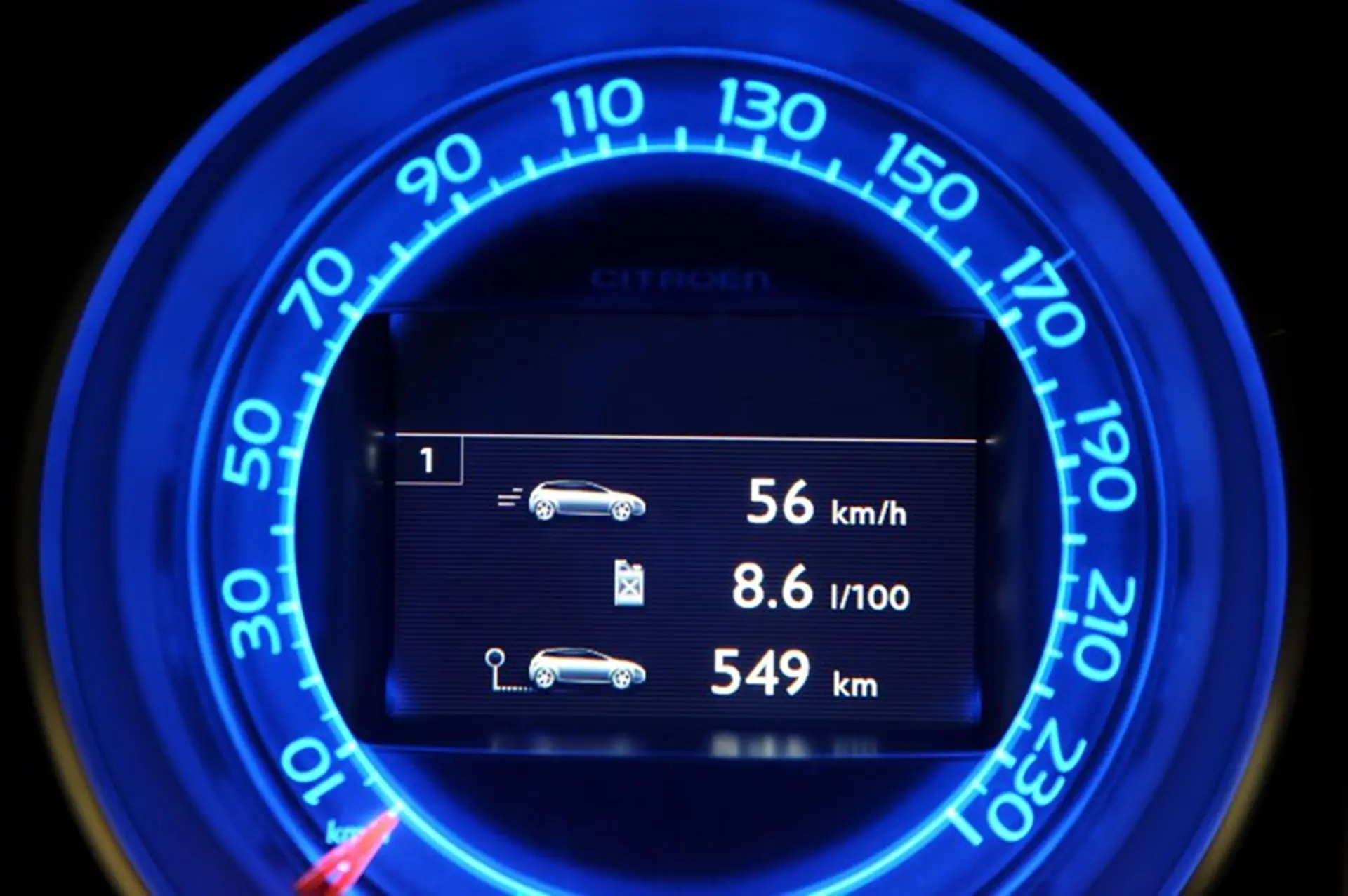 Citroen DS4 Speedometor
