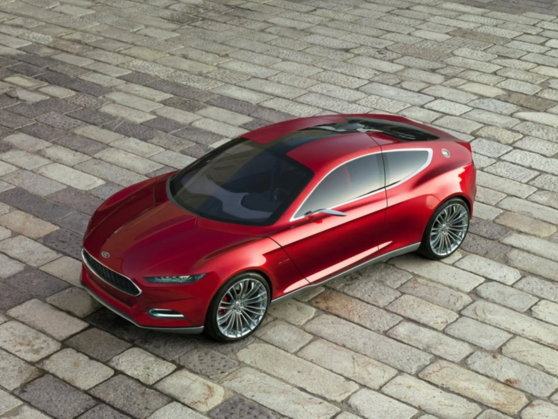 Ford Concept Car 2011 Top View