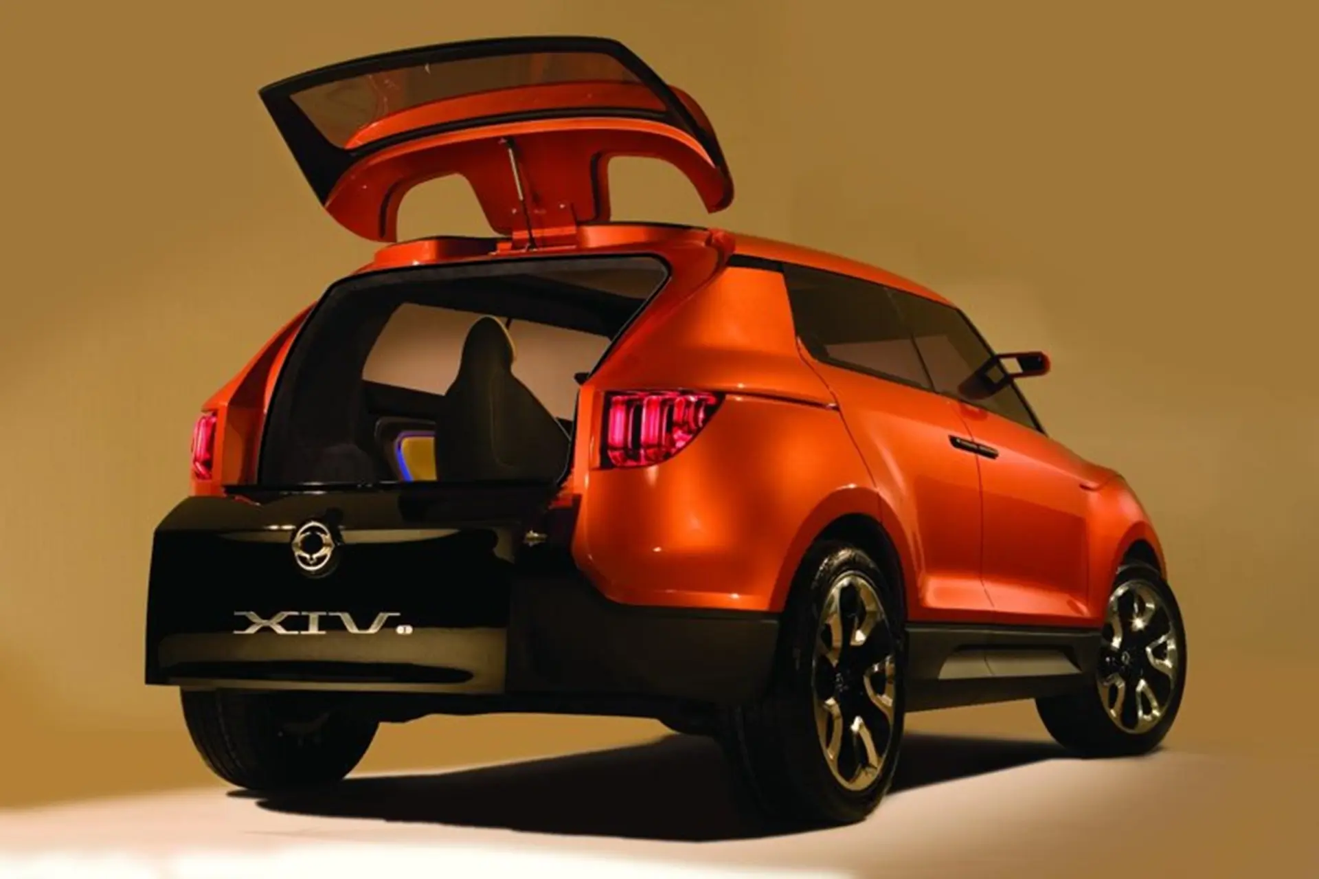 Ssangyong Back View