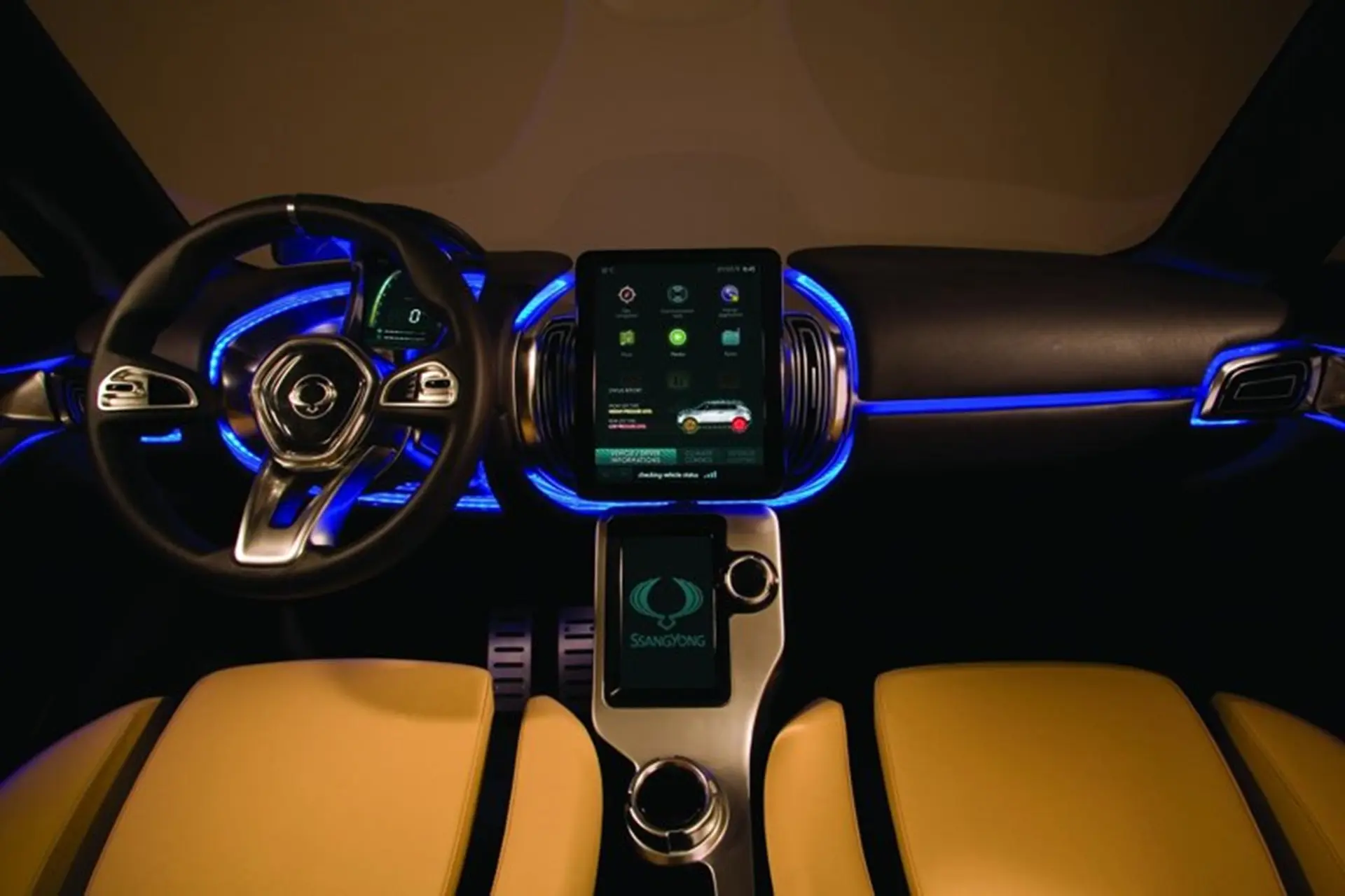 Ssangyong Drivers Seat