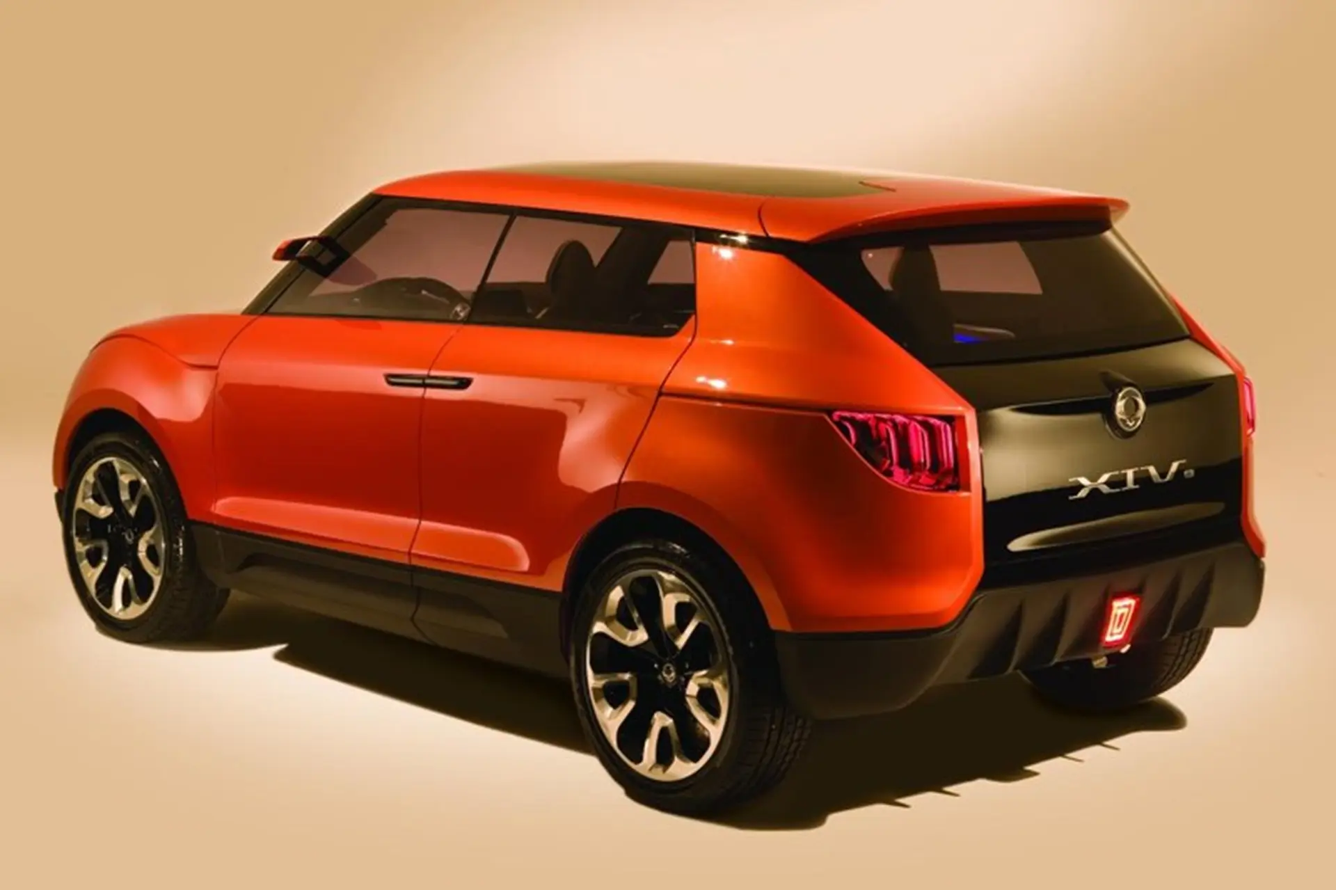 Ssangyong Side Back View