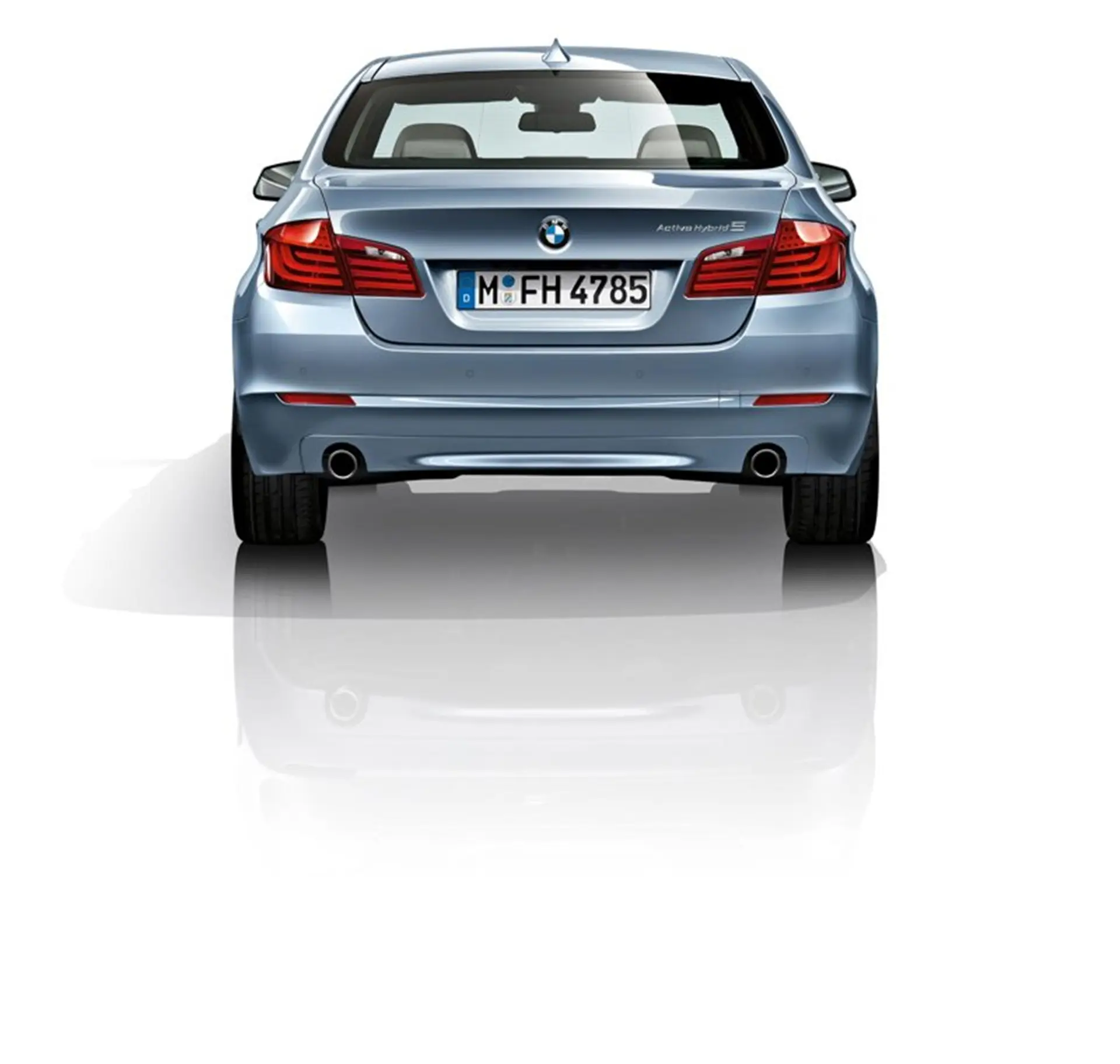 BMW Hybrid Rear View Back