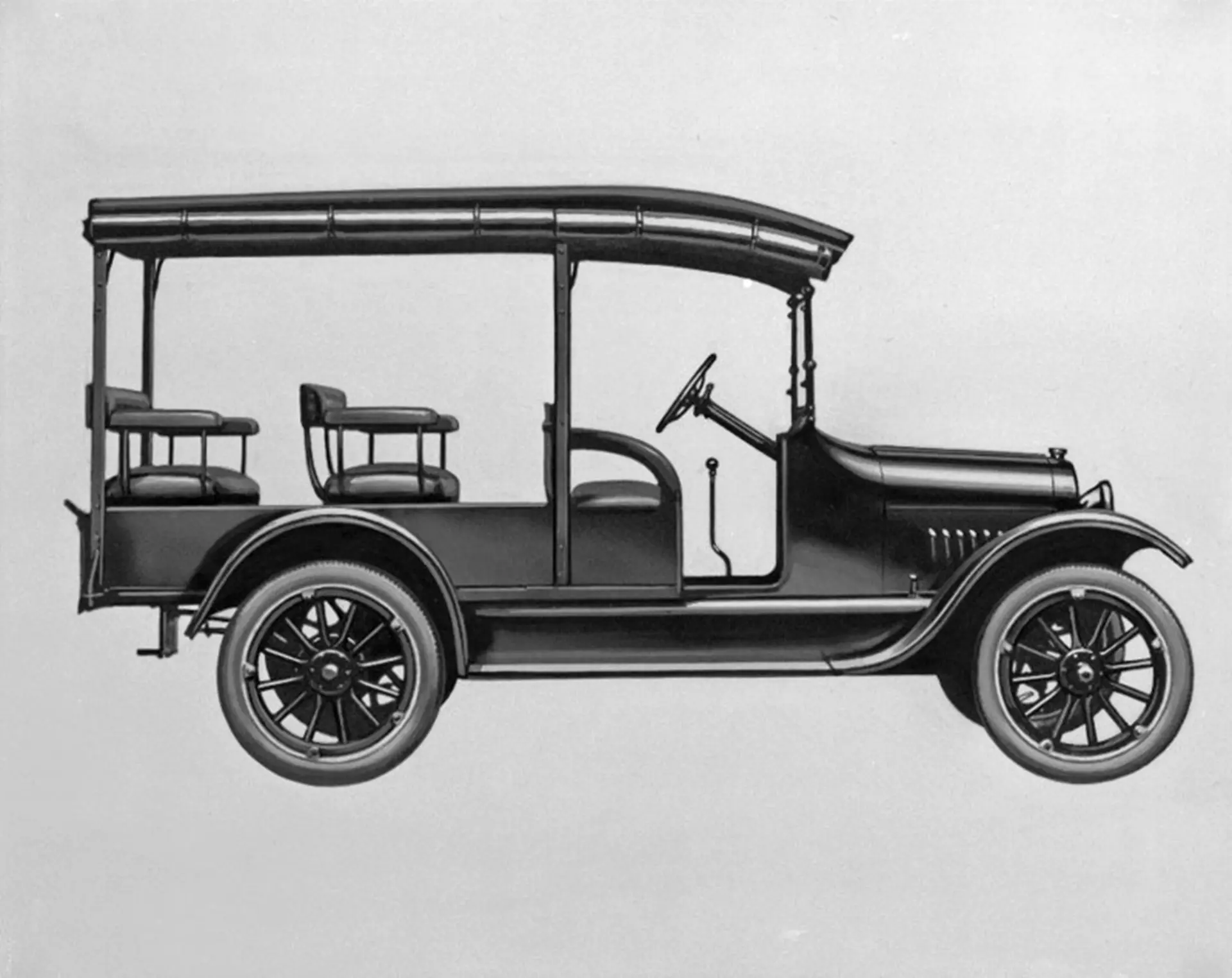 1920 Chevrolet 490 Flat Face Cowl And Chassis