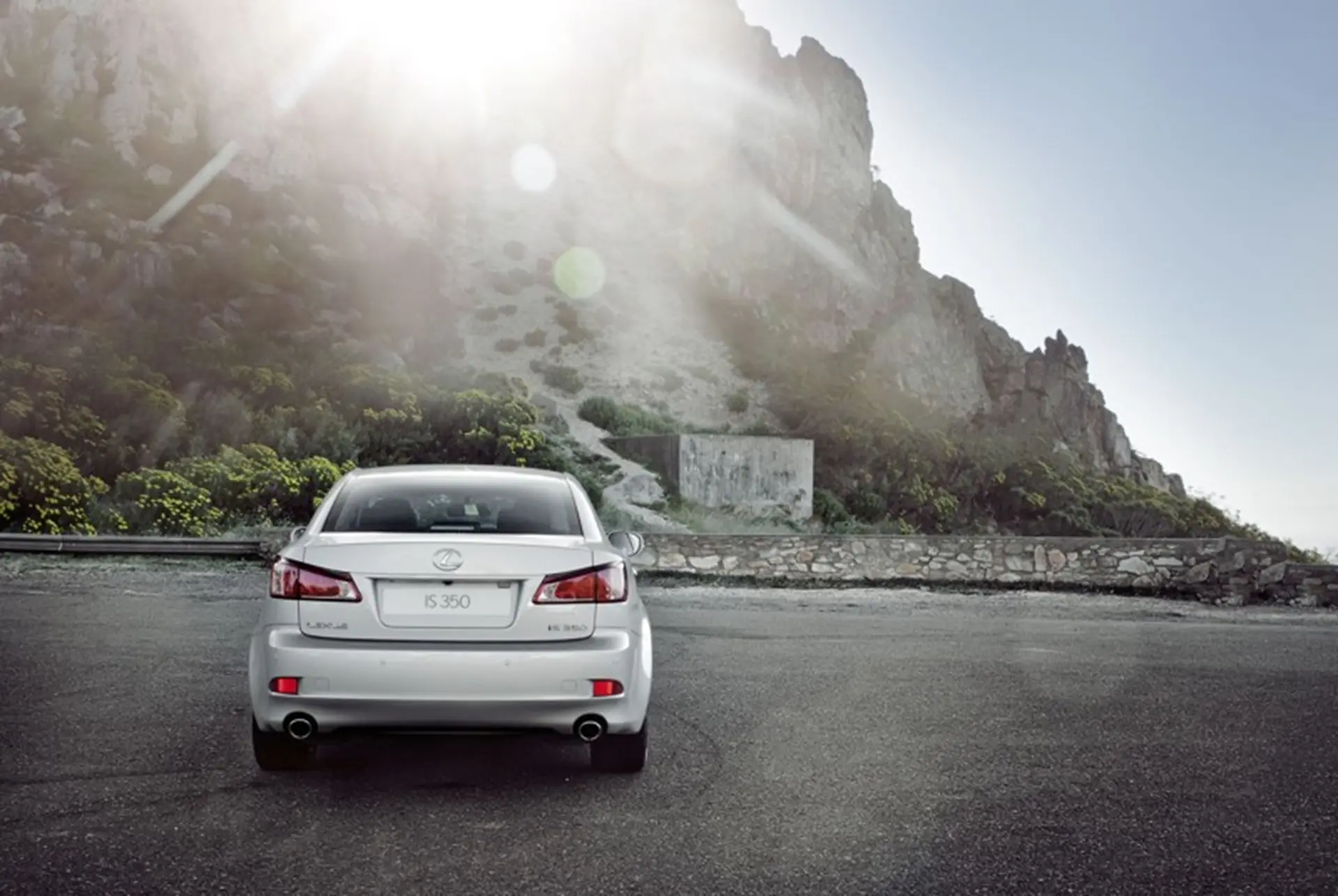 Lexus Rear View White New Lexus IS 250 E and Lexus 350 South Africa