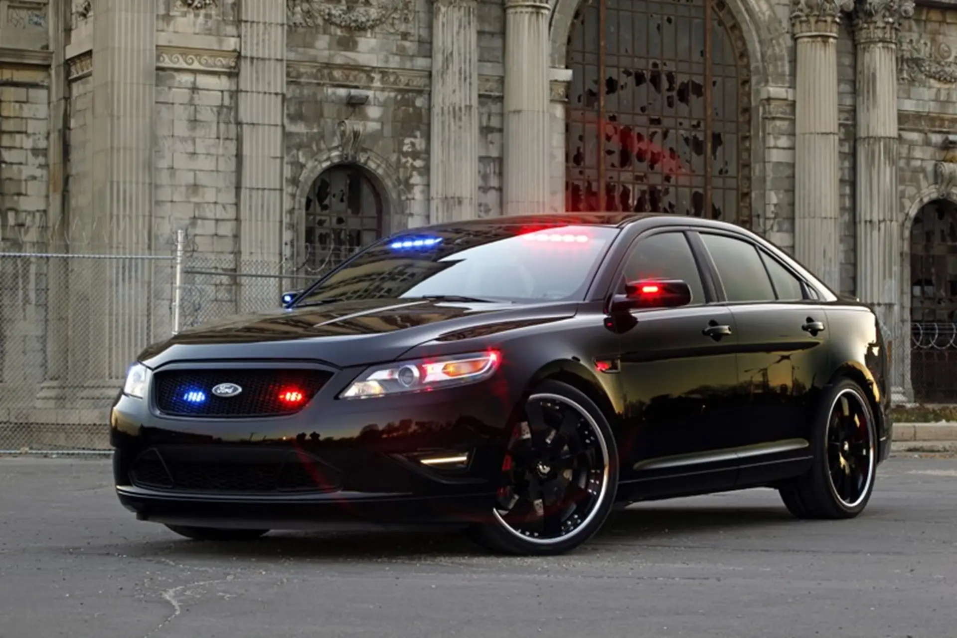 Ford Interceptor Police car