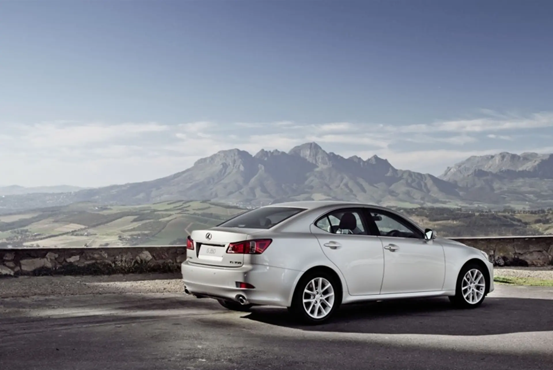 Lexus 350 Rear View