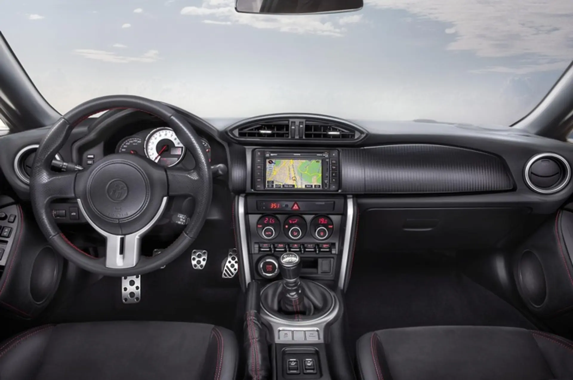 New Toyota GT 86 sports Inside