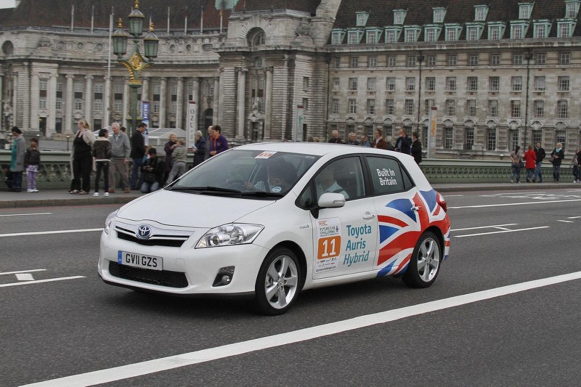 Toyota FUEL-FRUGAL PRIUS PLUG-IN HYBRID A FIRST-TIME WINNER IN THE RAC FUTURE CAR CHALLENGE