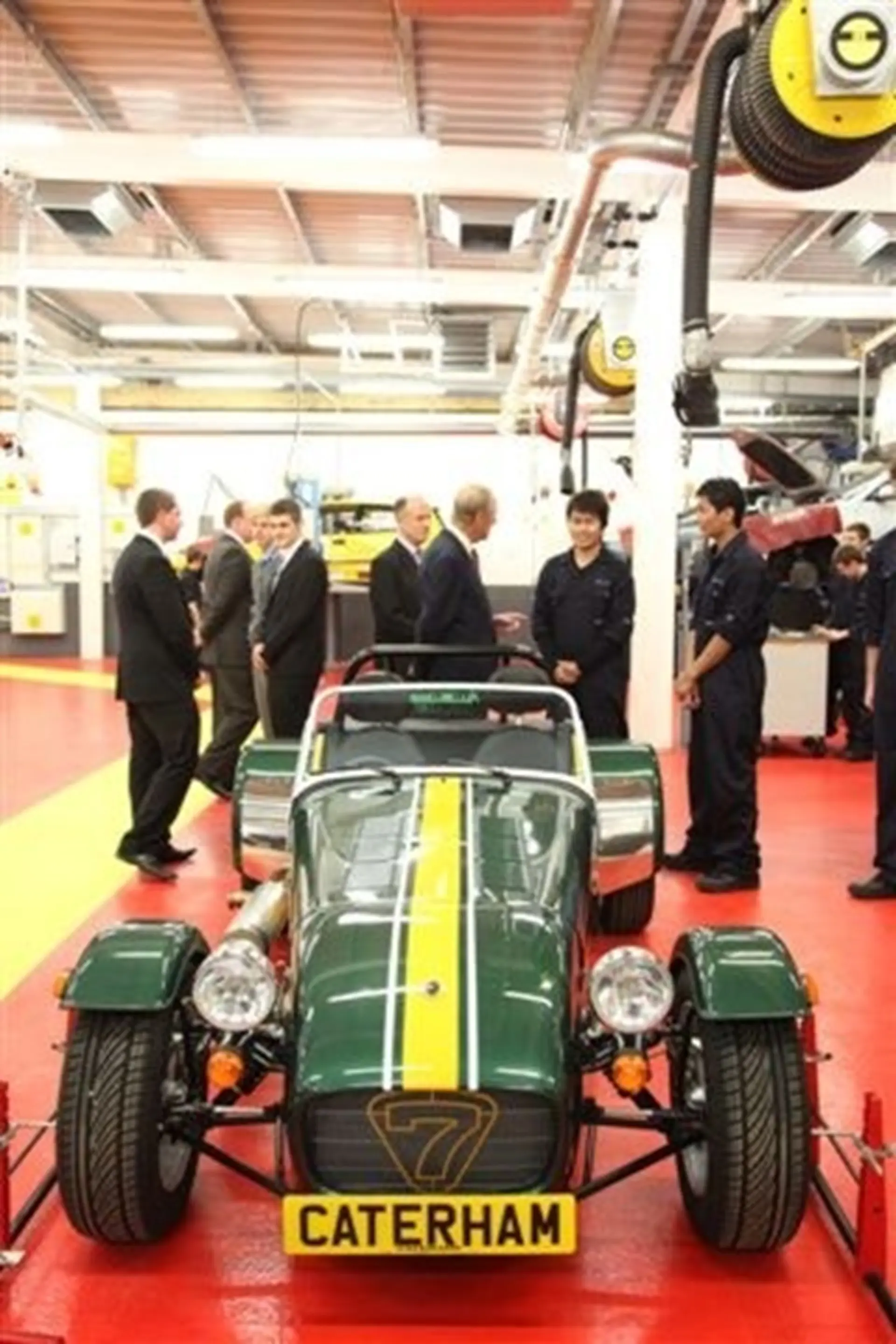 Caterham Seven gets the Royal approval