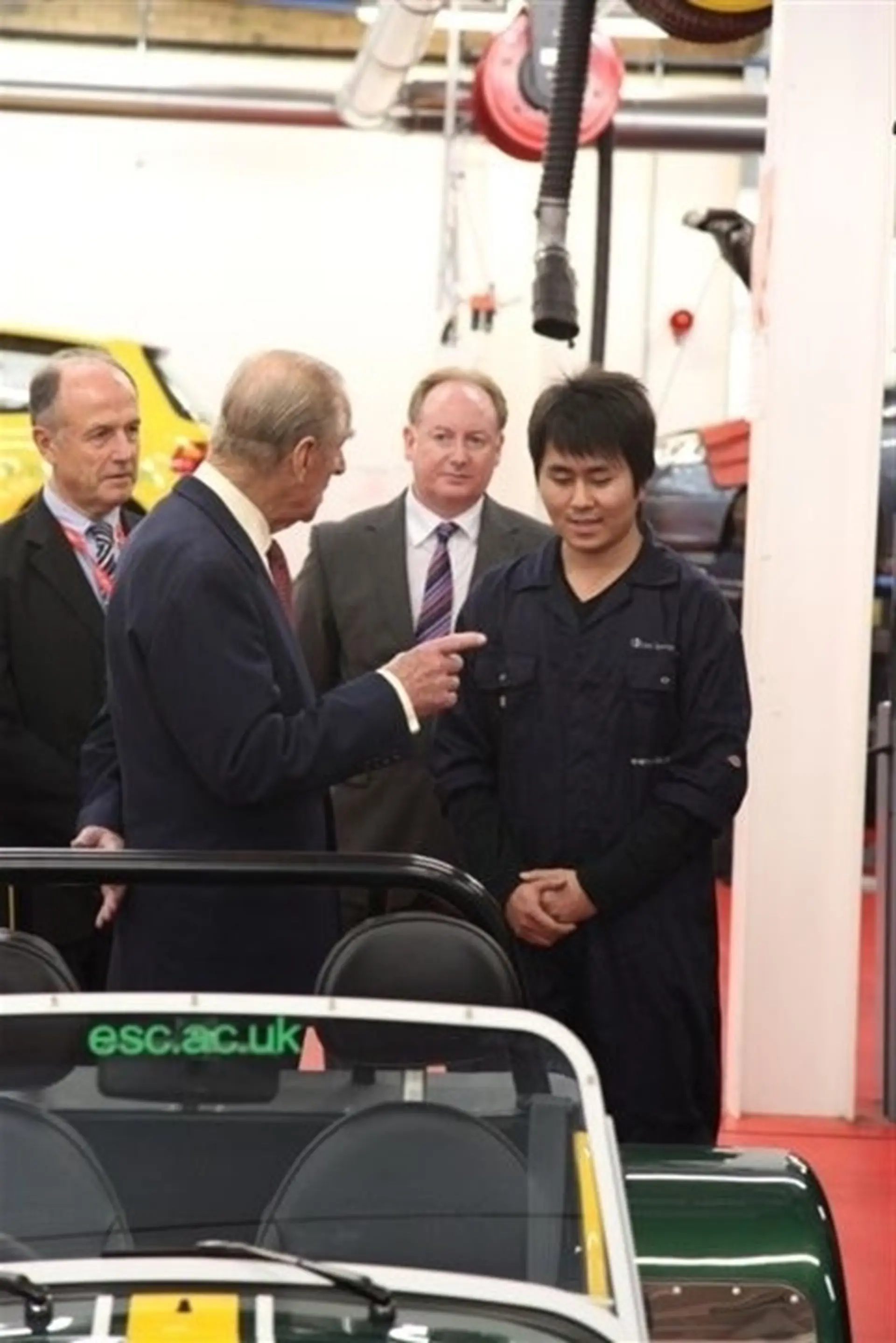 Caterham Seven gets the Royal approval 2011