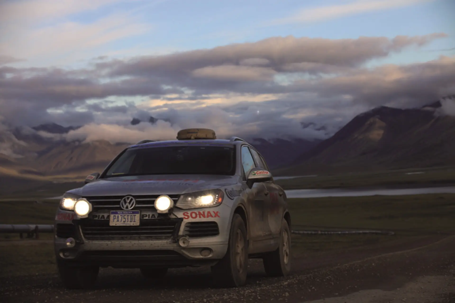 World record setting Touareg visits Wolfsburg
