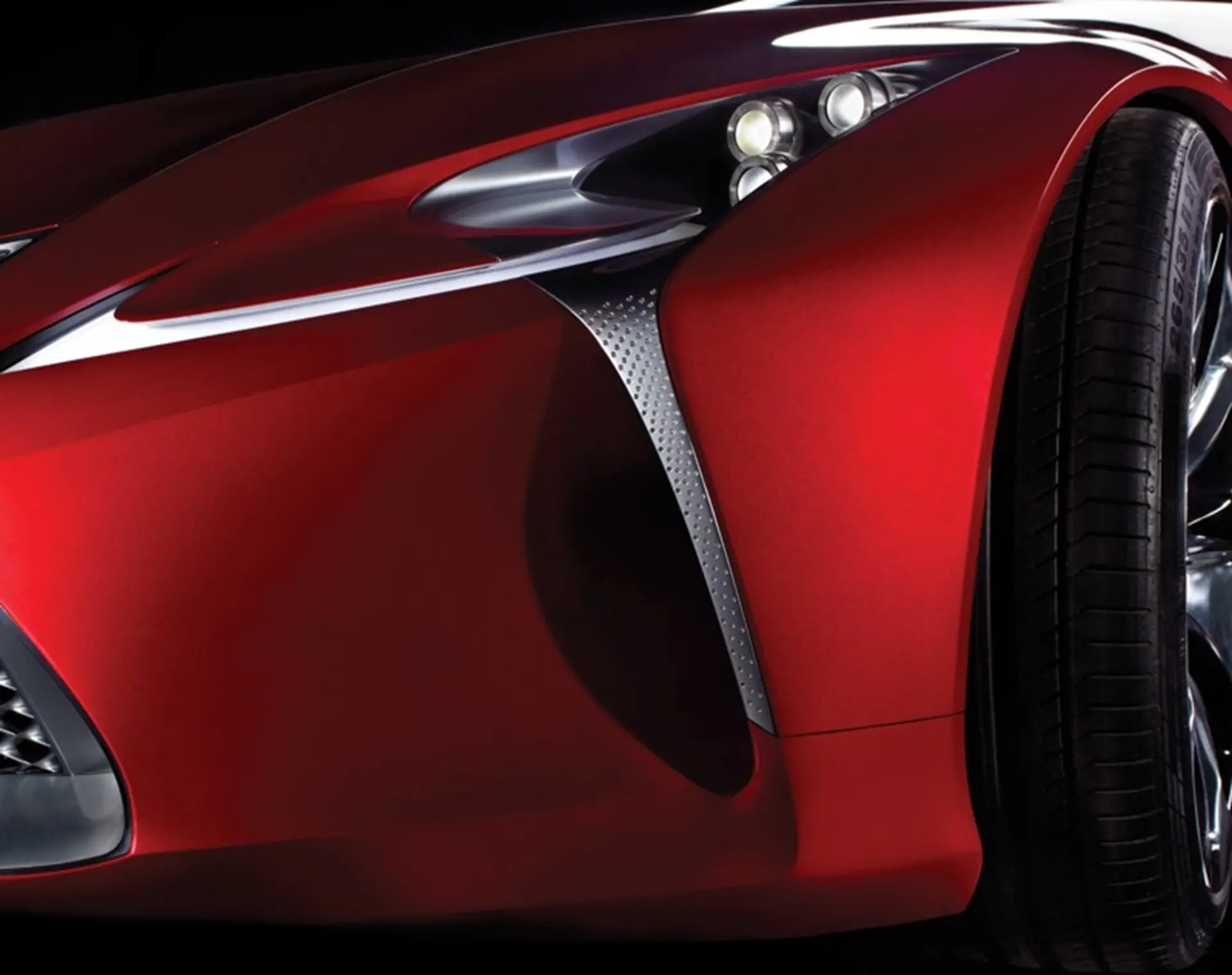 The new LF-LC 2+2 sports coupe concept