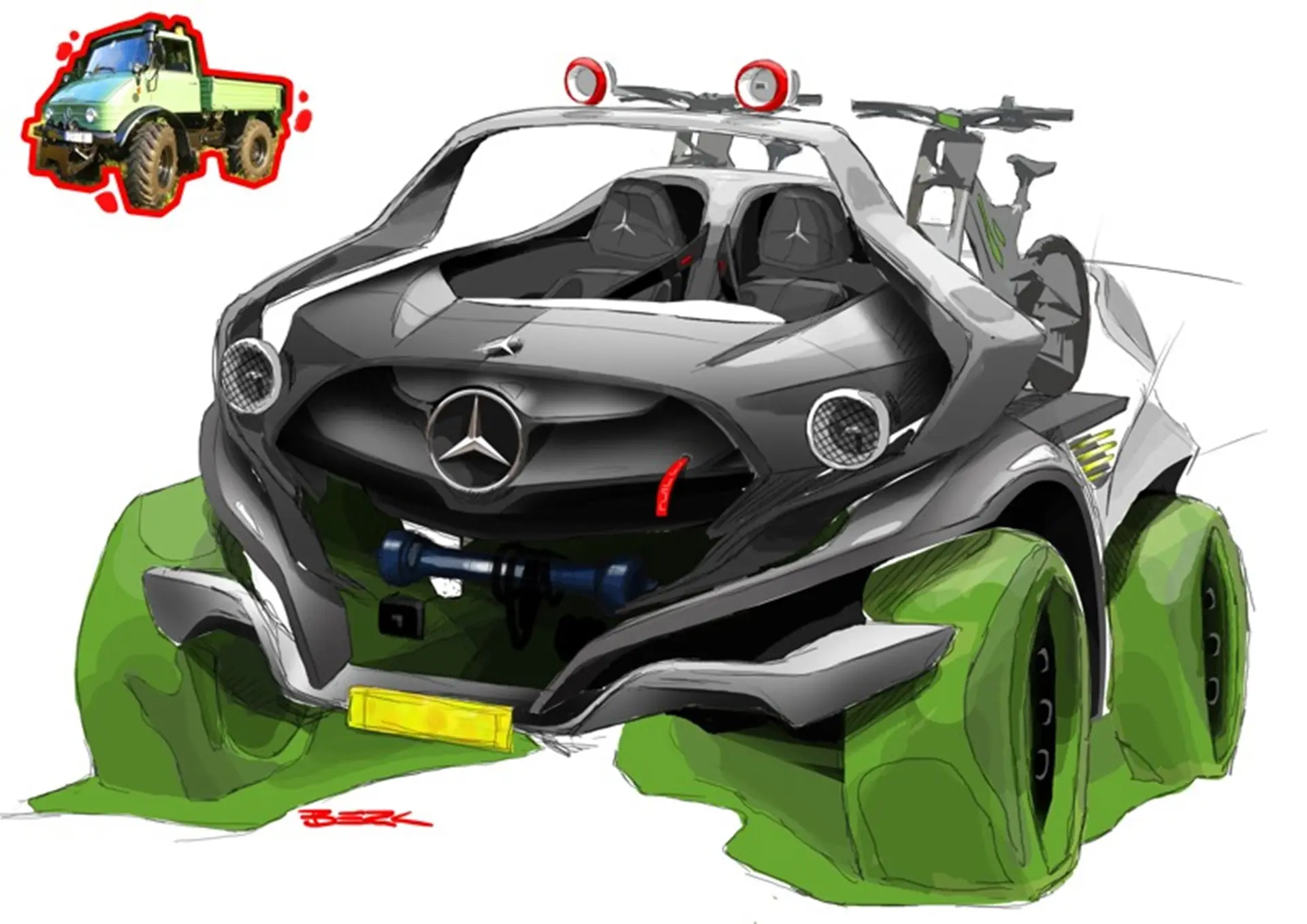 Unimog Show Car