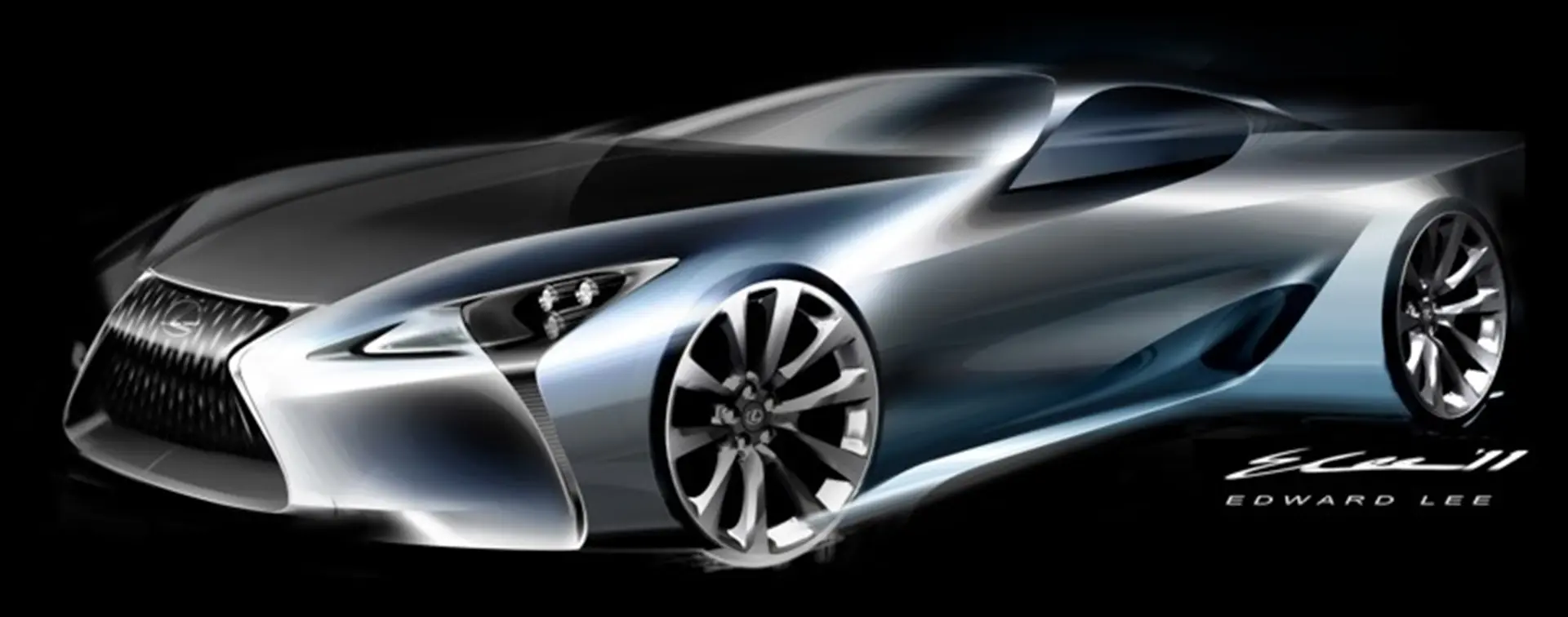 LF-LC Hybrid Sports Coupe Concept