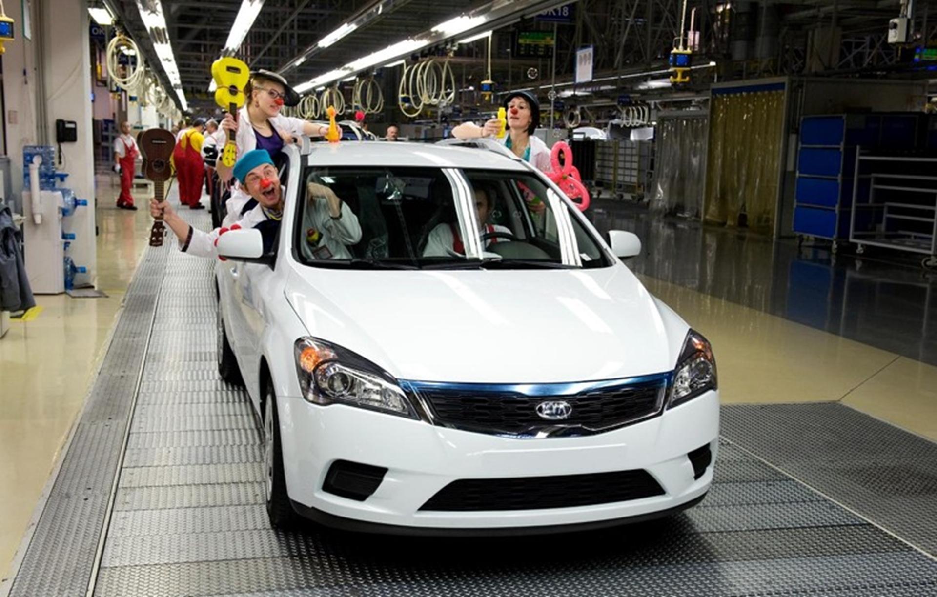 ONE MILLION CARS FROM KIA ZILINA FACTORY