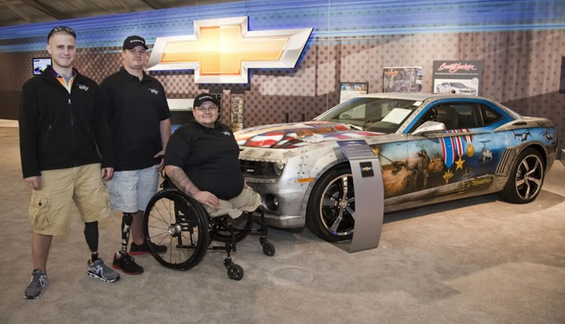 Military Tribute Camaro Auction