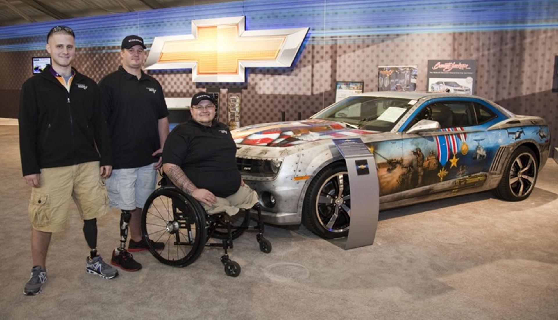 Military Camaro Revs Bidders to $175,000 at Barrett-Jackson