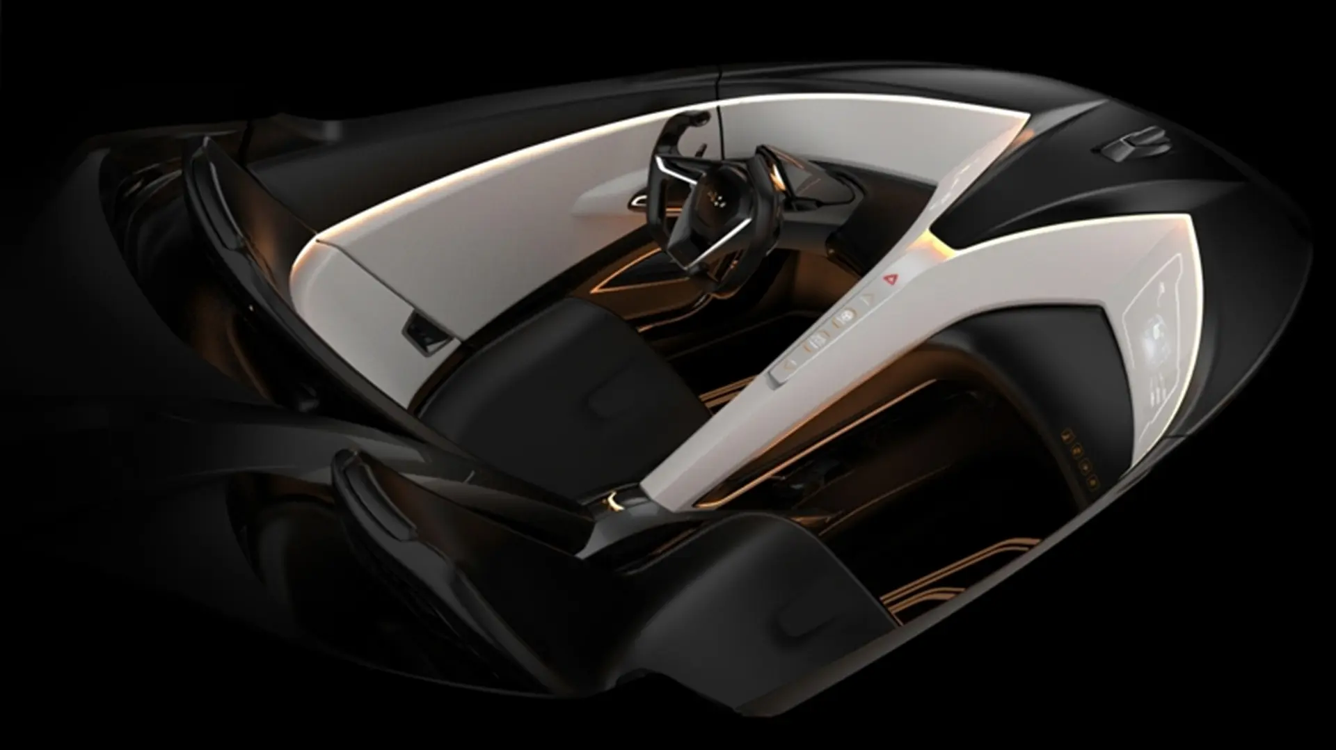 Miray Roadster Concept Vehicle interior