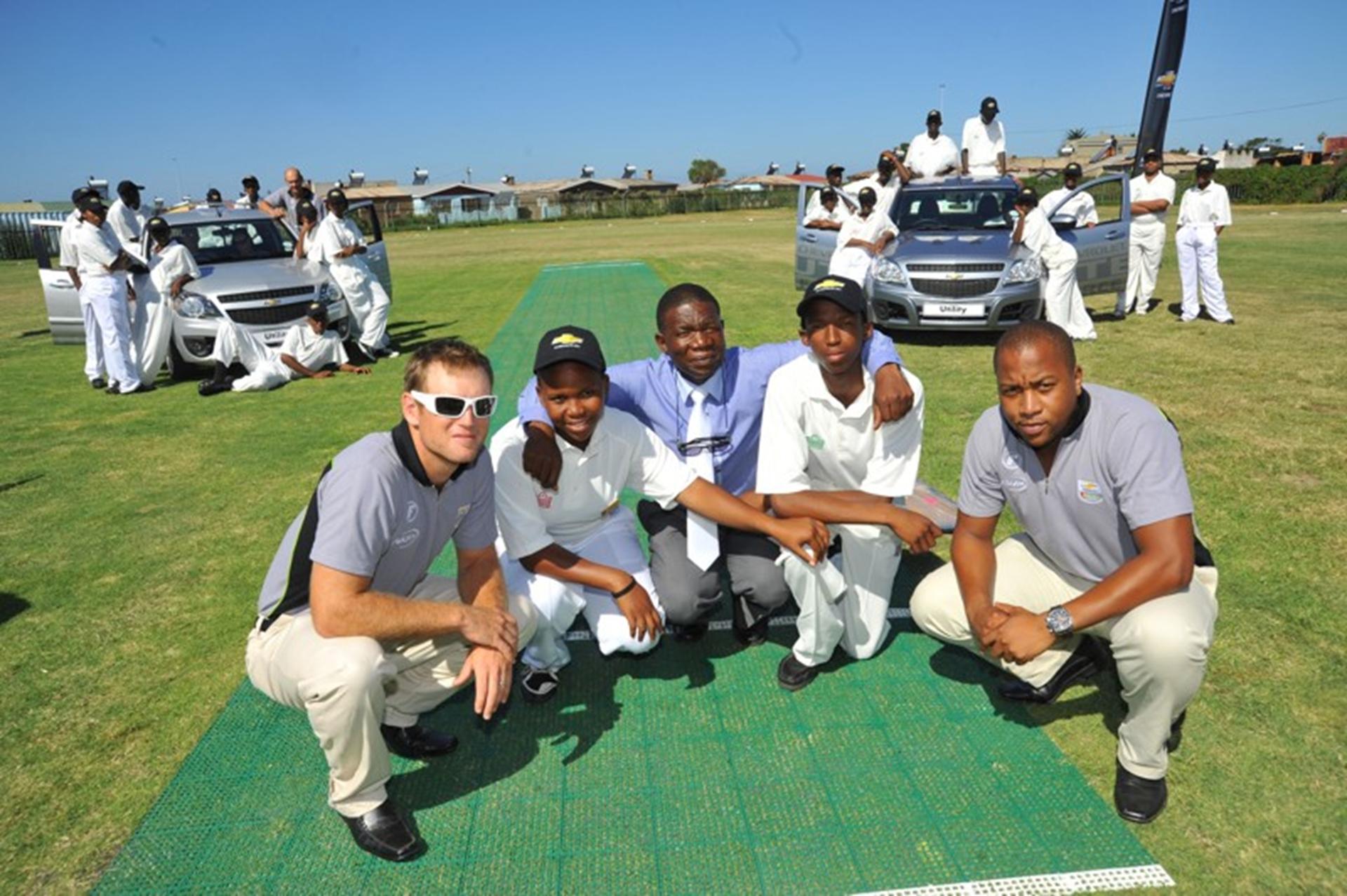 Chevrolet UTE Force Gives Cowan High School a Brand New Cricket Field