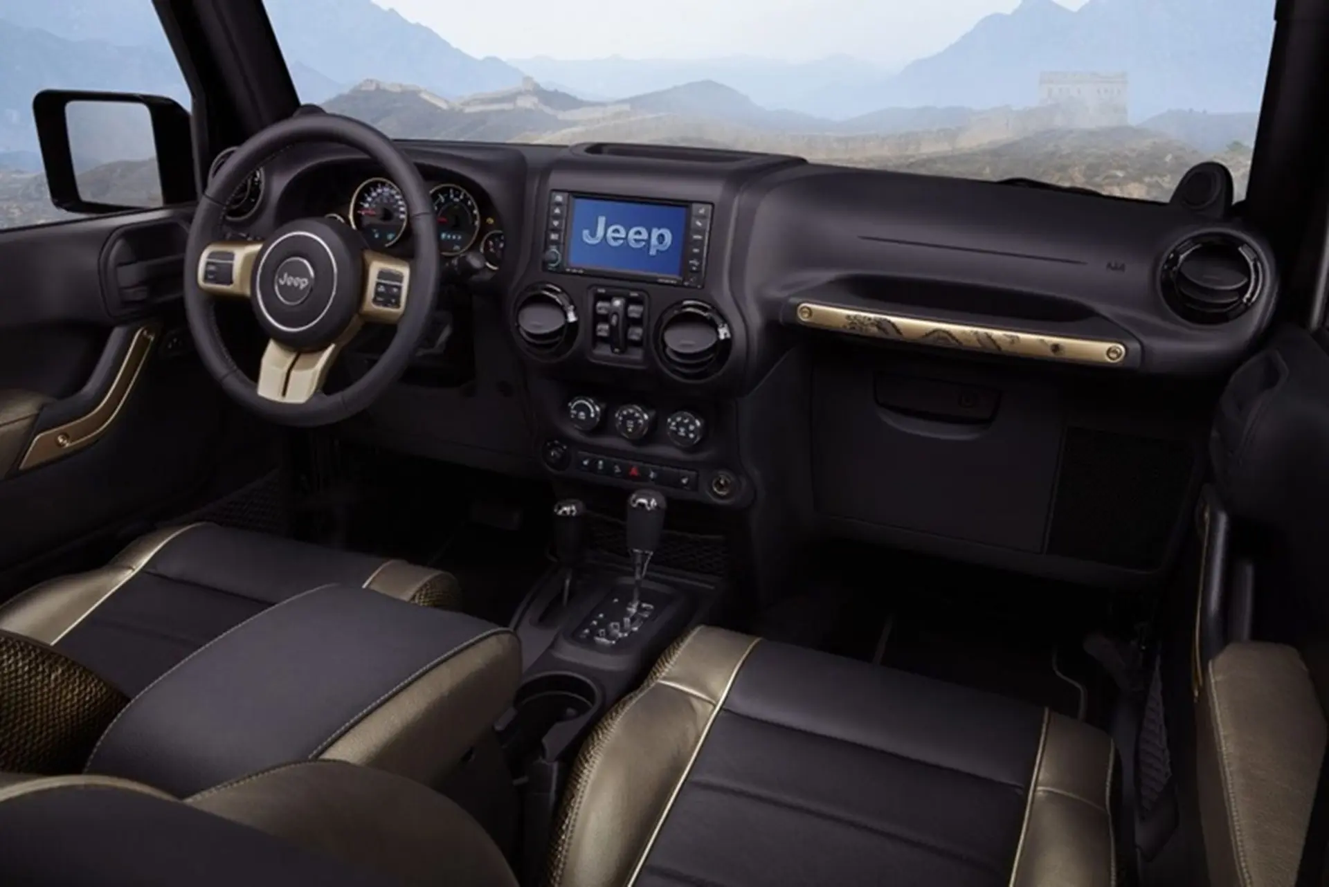 Jeep Wrangler Dragon Inside