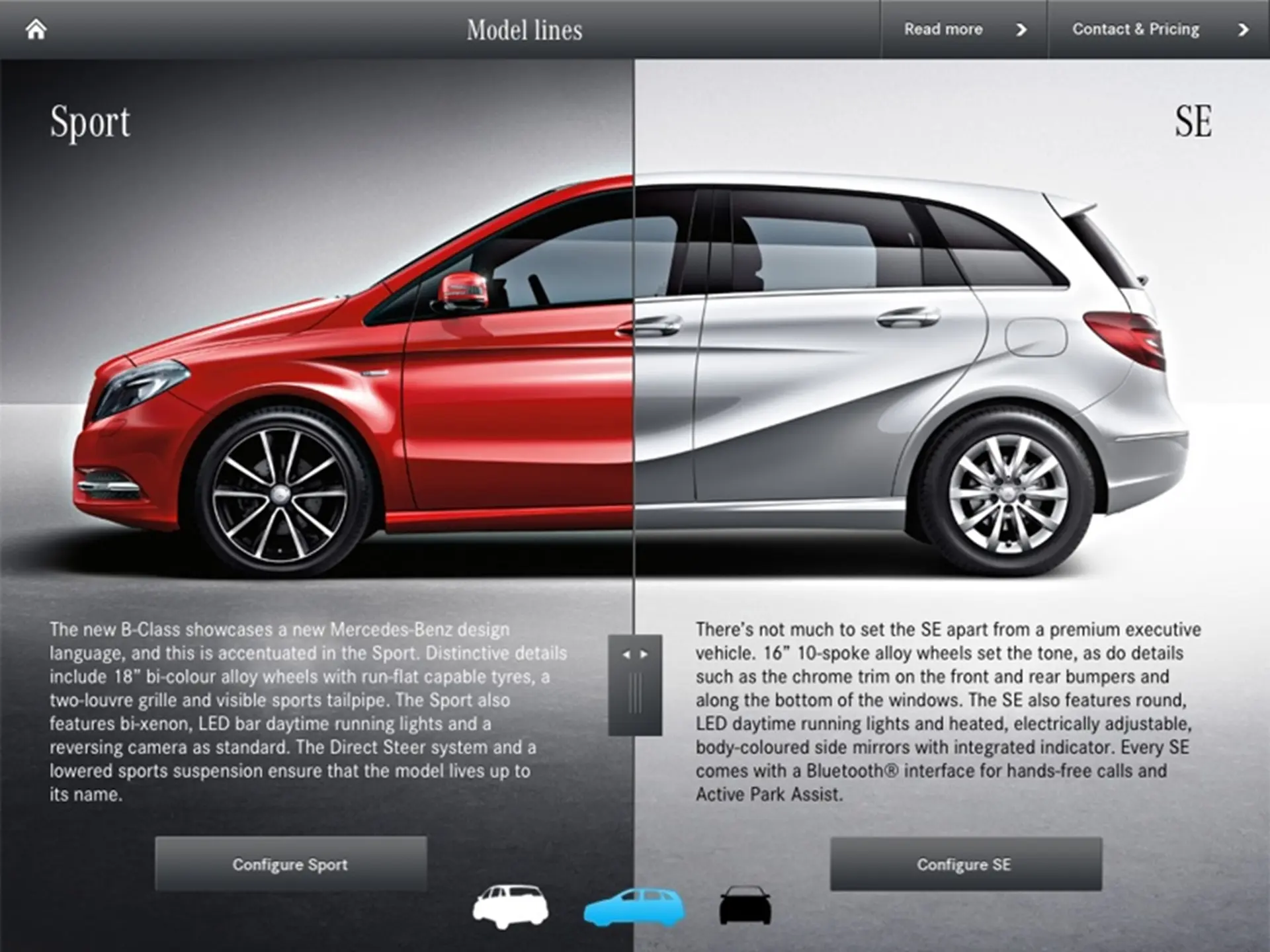 Mercedes-Benz B-Class I-Pad