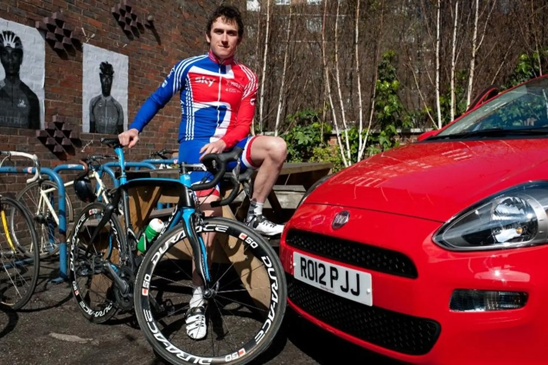 Track Cycling Olympic Champion Geraint Thomas