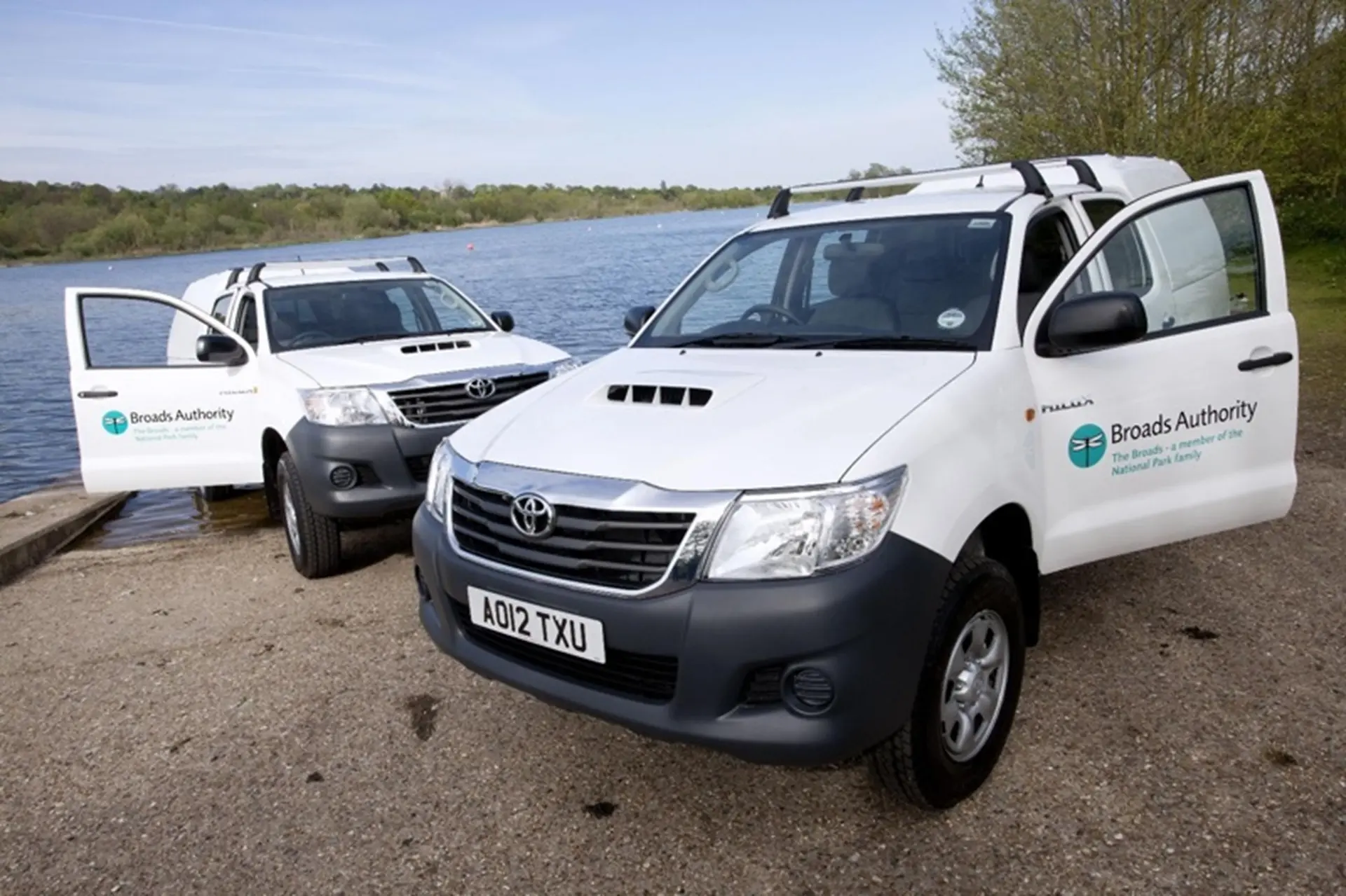 Broads Authority Hilux Fleet