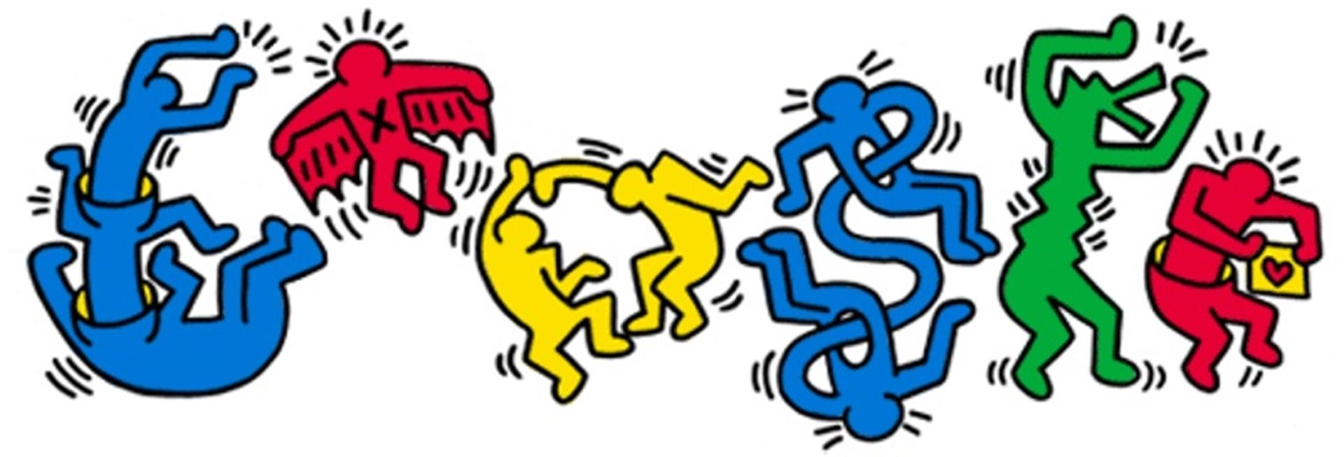 Keith Haring Artists, Gay and Aids Victim Google Doodle 4 May 2012