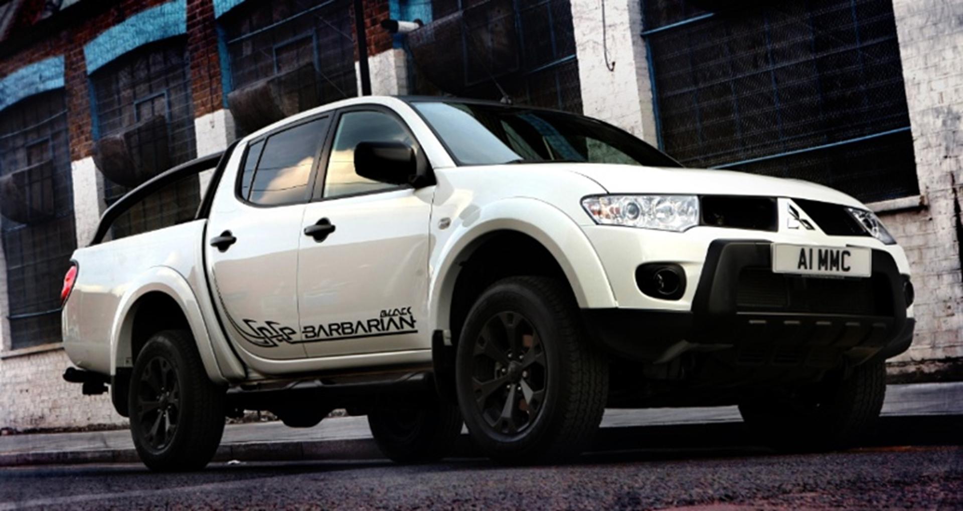 MITSUBISHI MOTORS IN THE UK MAKES IT A THREESOME WITH THE LAUNCH OF SPECIAL EDITION L200 BARBARIAN BLACK
