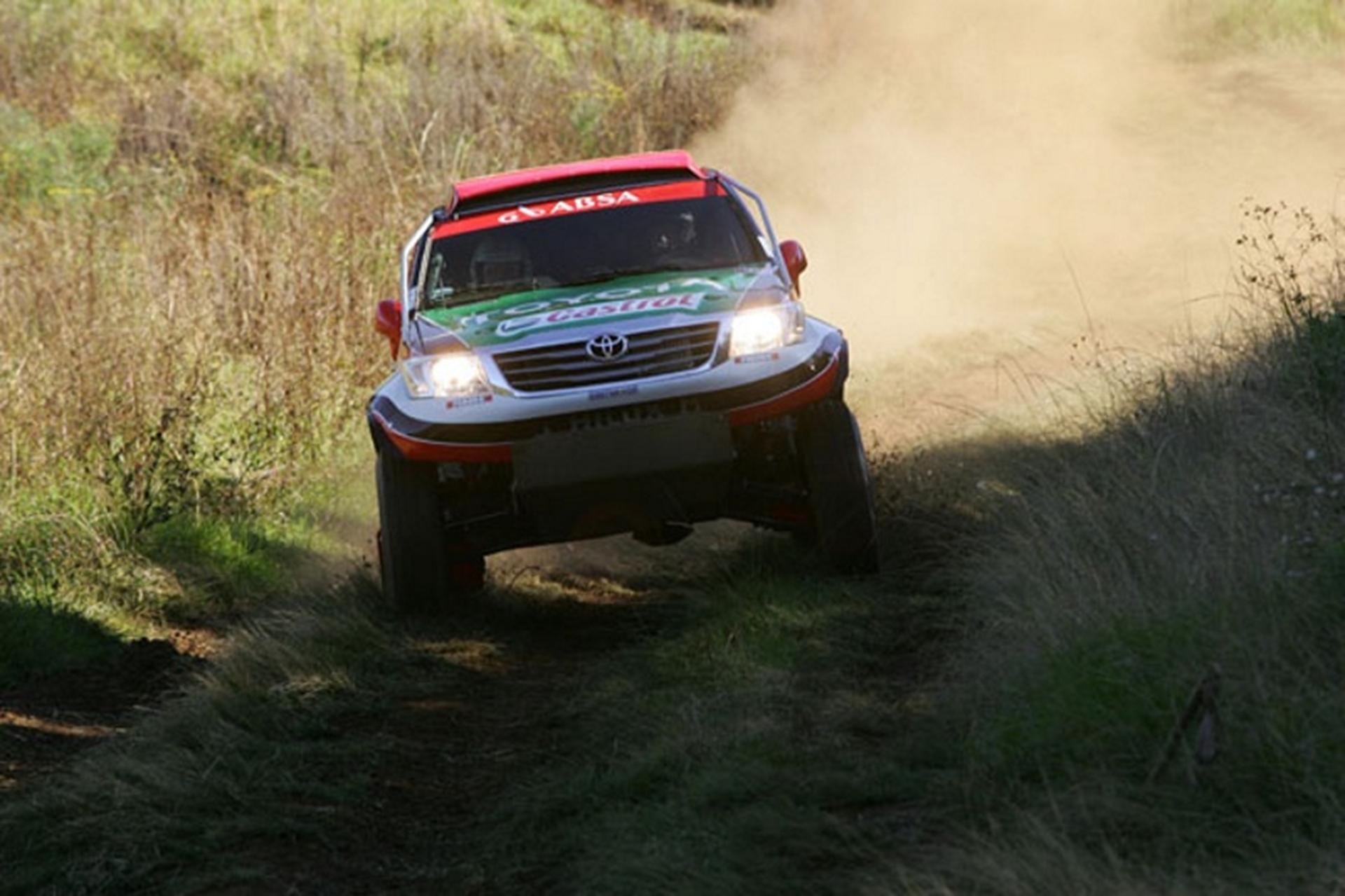 TOYOTA SOUTH AFRICA TEAMS DOMINATE ATLAS COPCO TIMBERTRACK 400 PROLOGUE