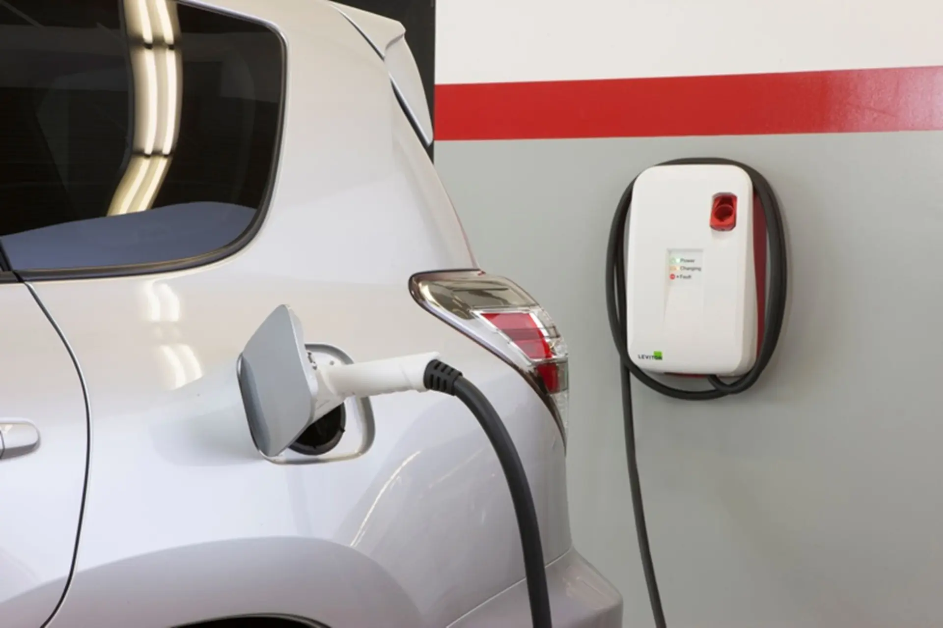 Toyota RAV4 electric vehicle charging