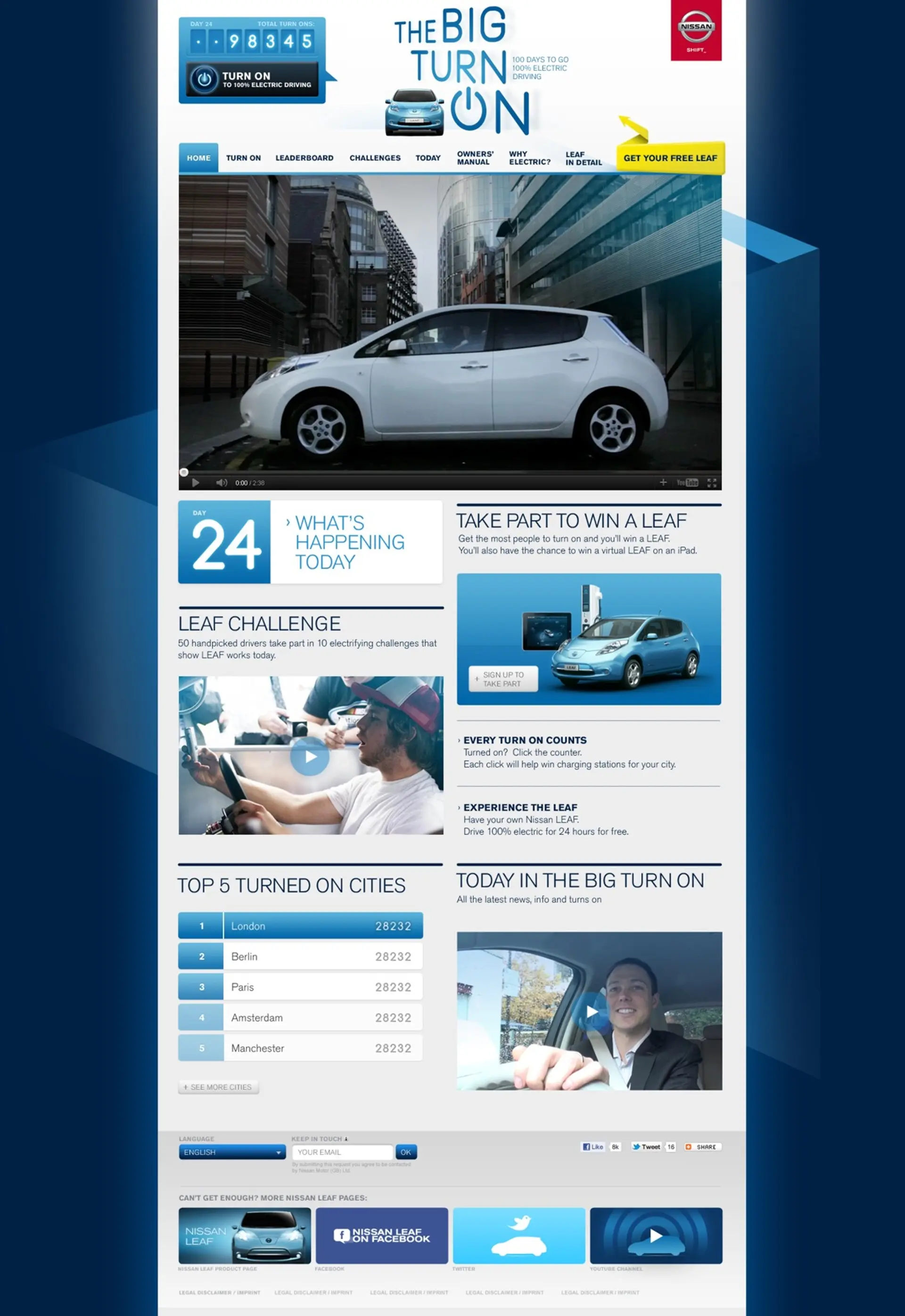 nissan social media