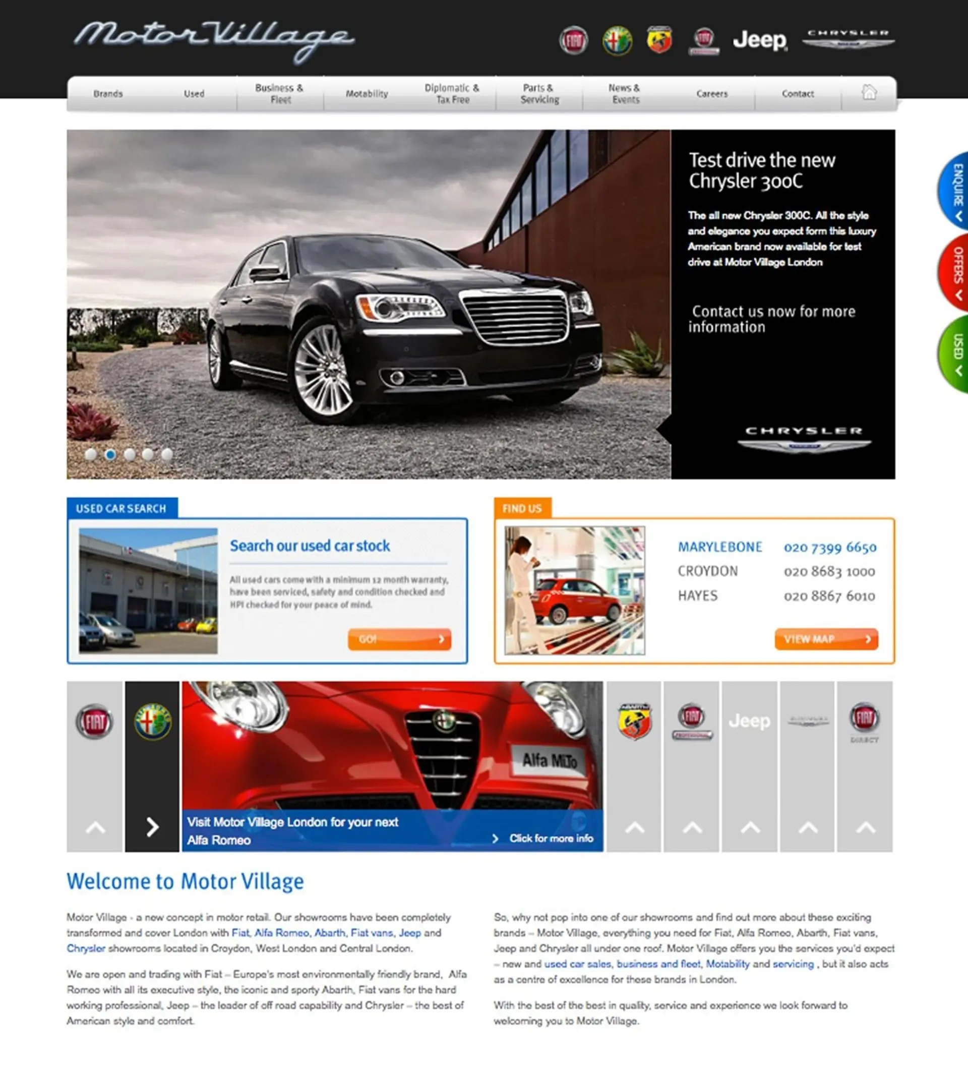 Fiat Website