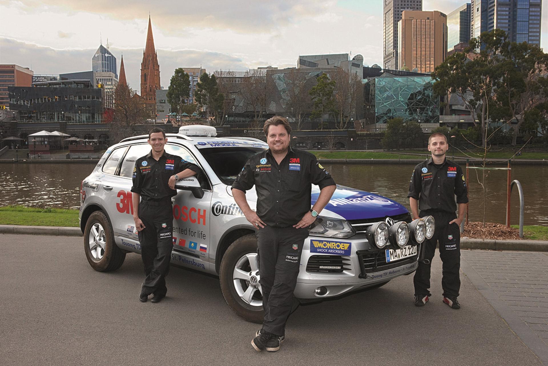 Touareg adventurer sets off on new world record tour