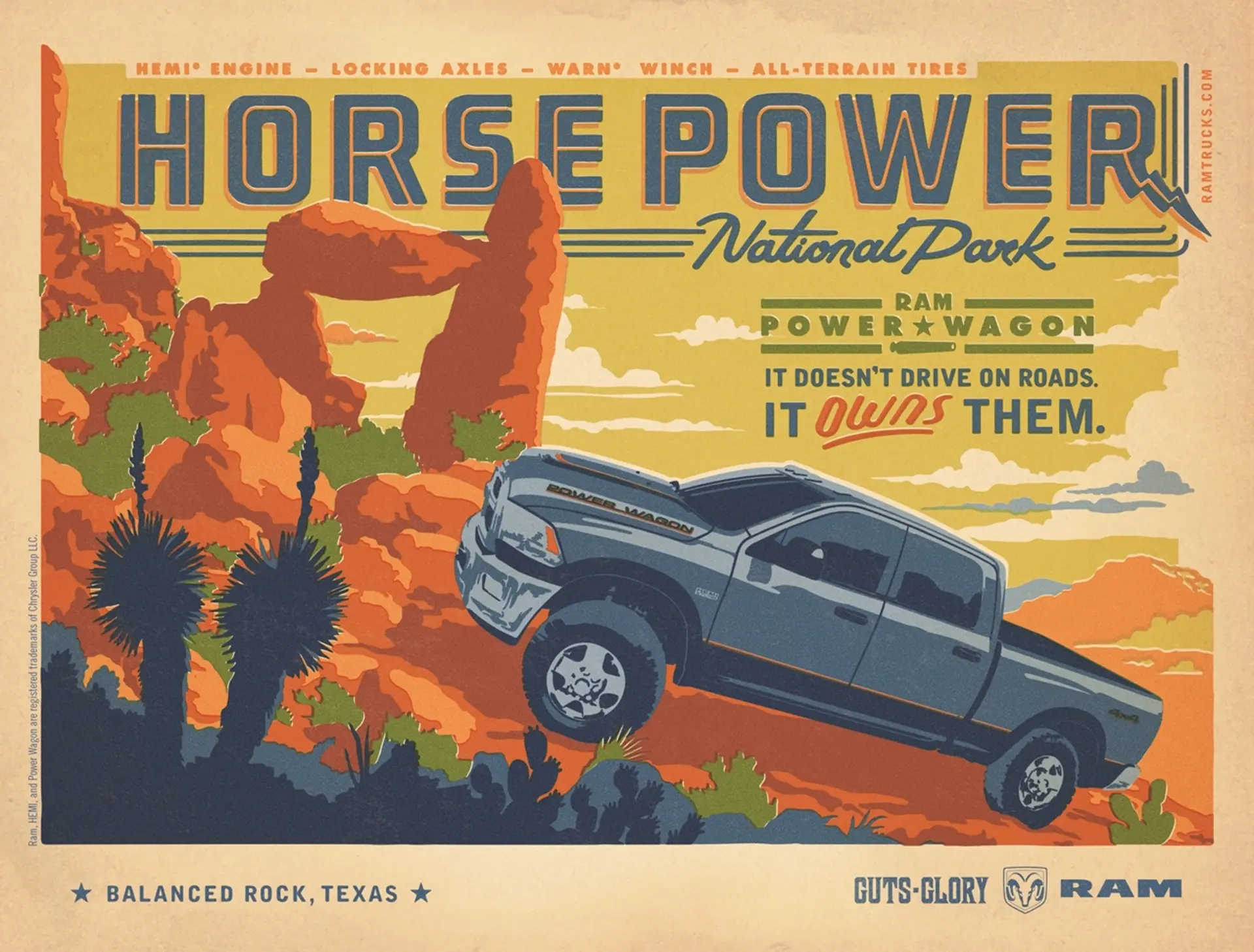 dodge ram poster