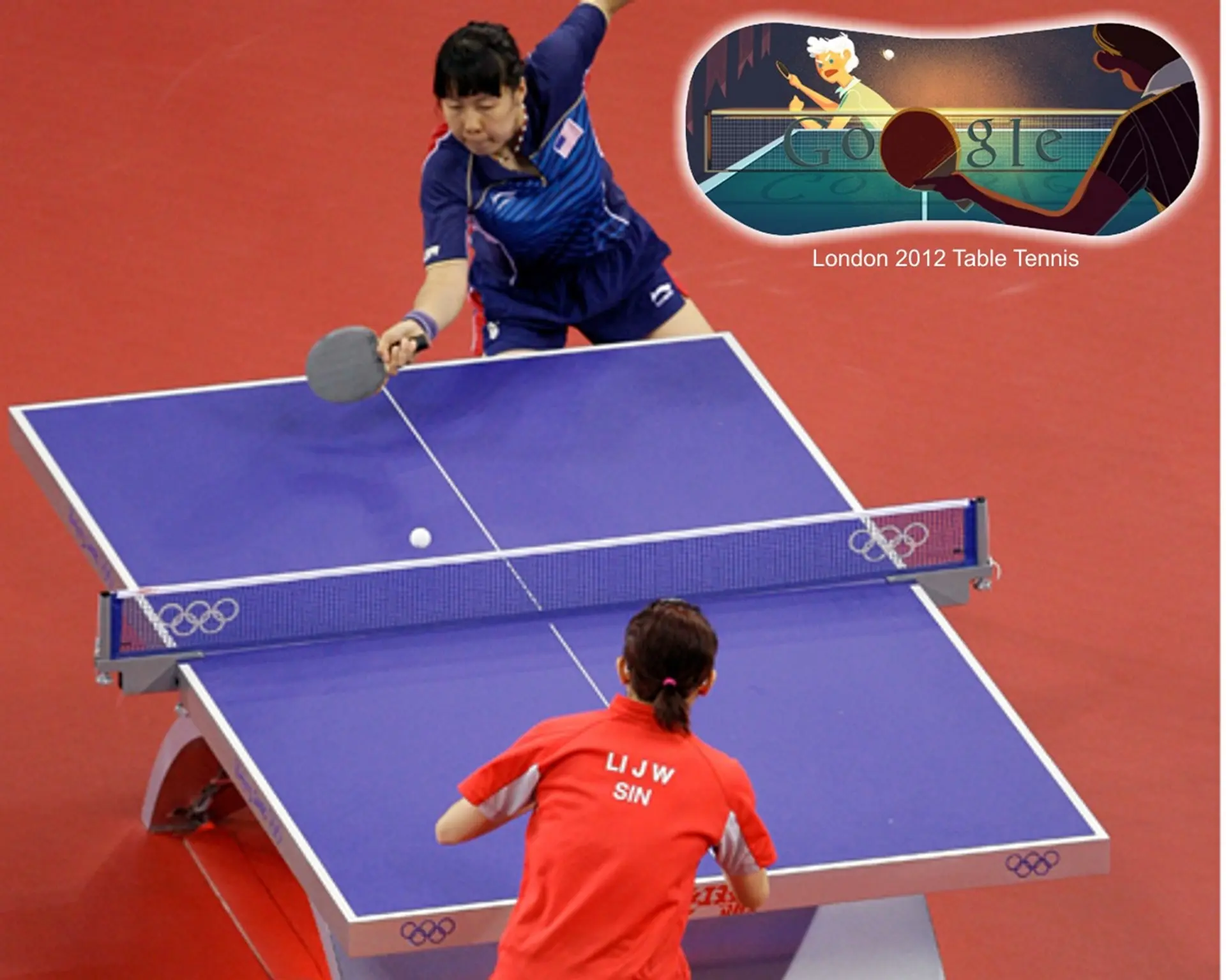 London 2012 table tennis