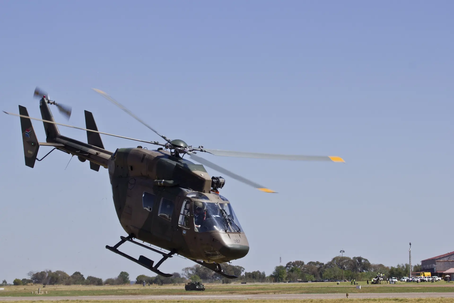 Helicopter at the Airshow