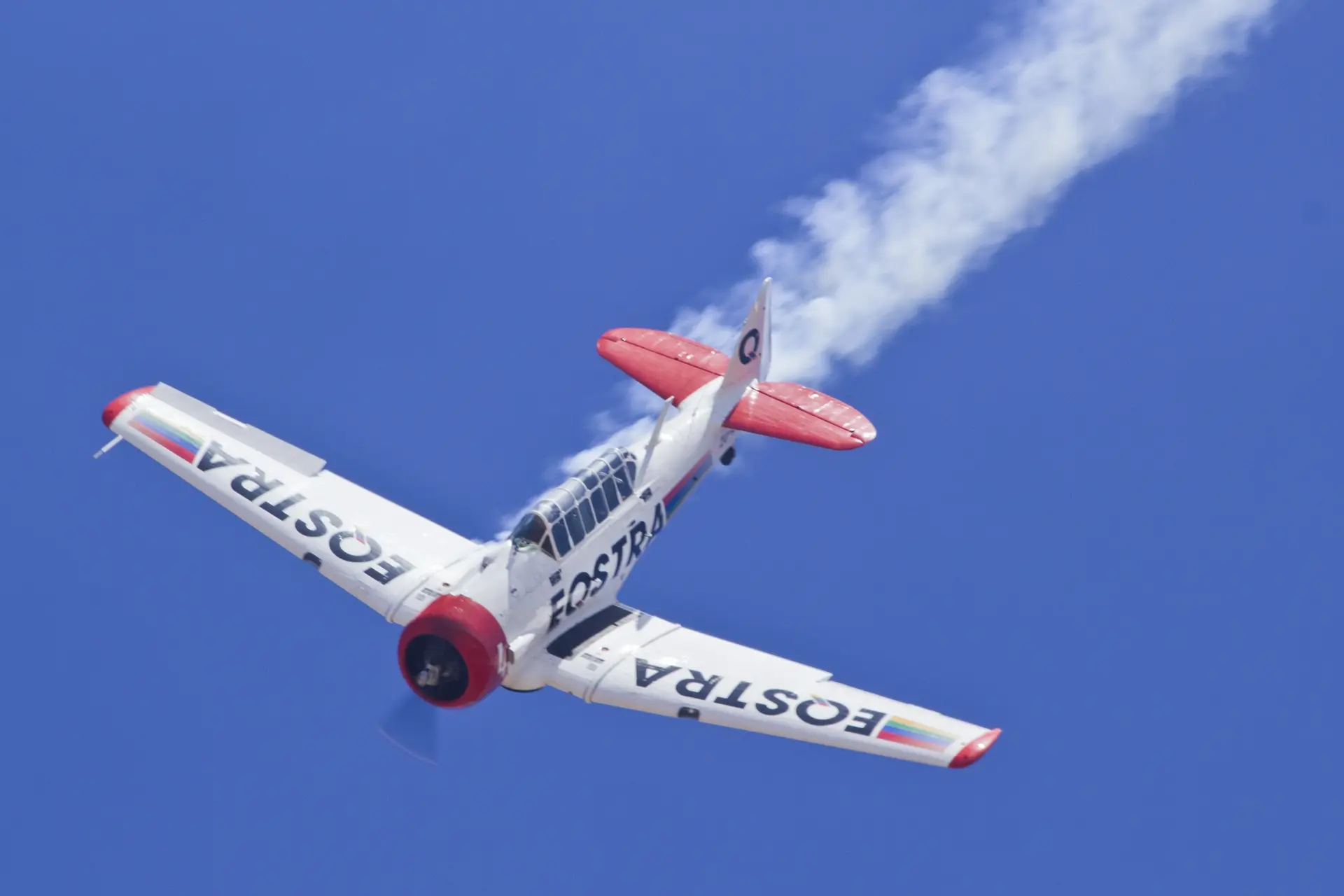 Havard Aeroplane at the Airshow
