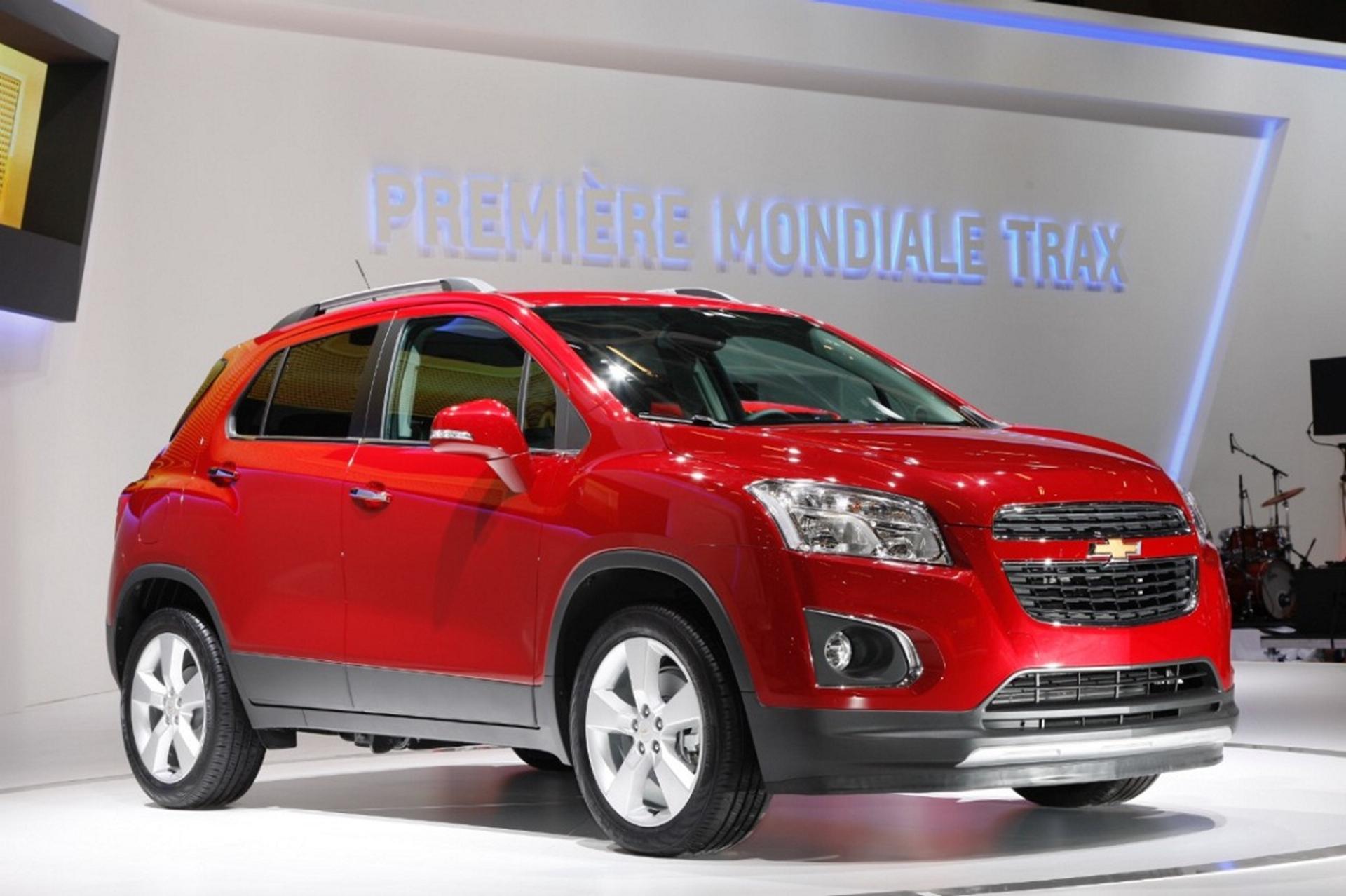 CHEVROLET TRAX UK LINE-UP ANNOUNCED