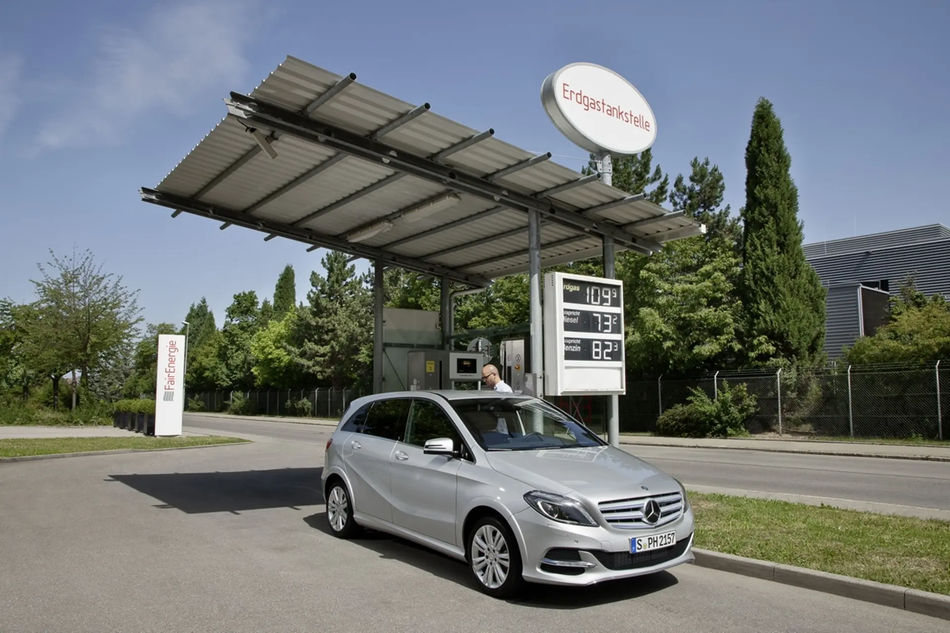 Mercedes B 200 Natural Gas 2012