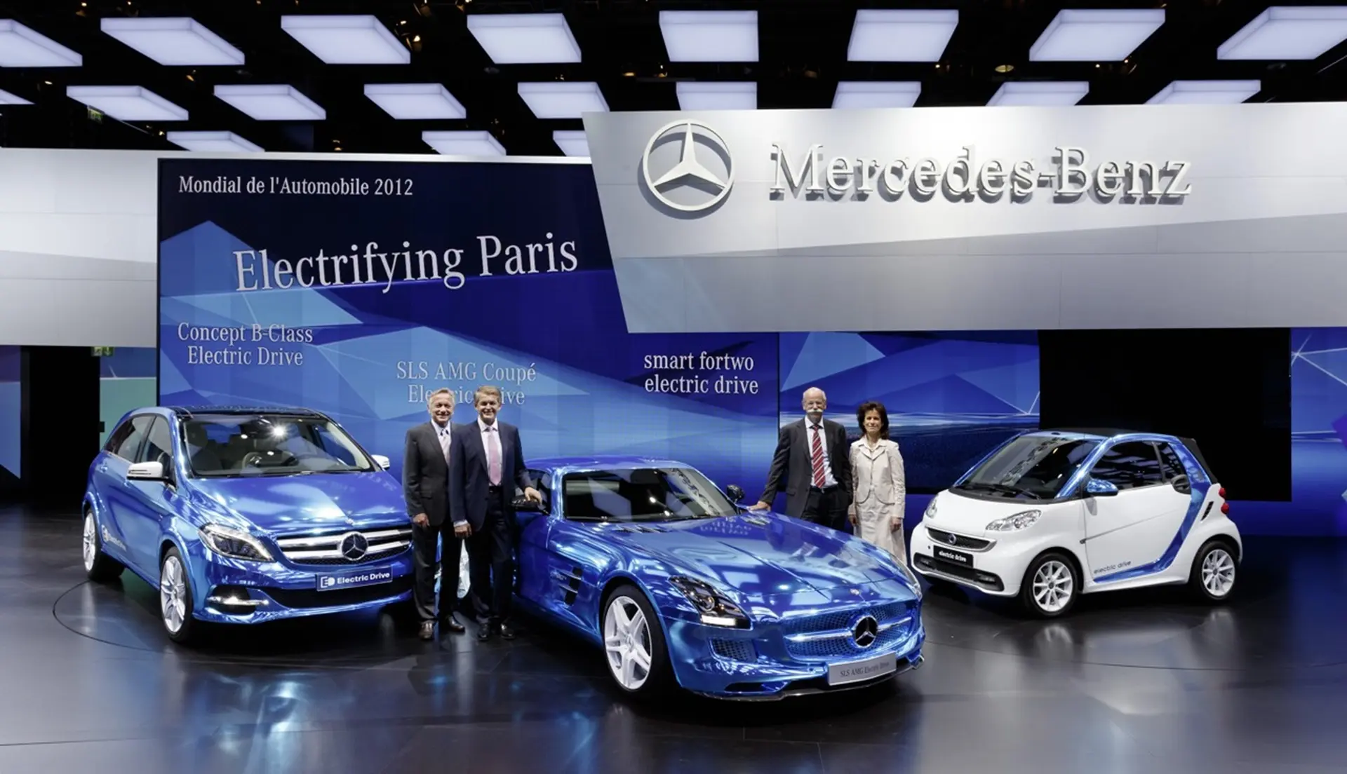 Paris Motor Show Mercedes Benz