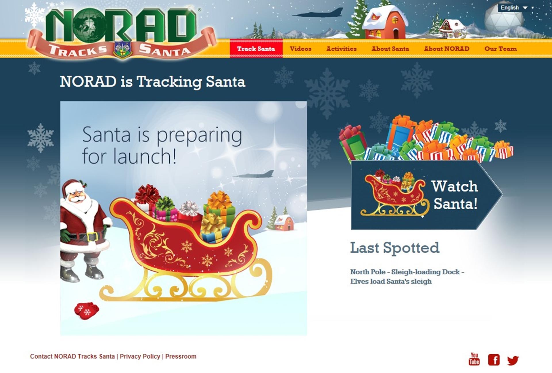 Where is Santa Now