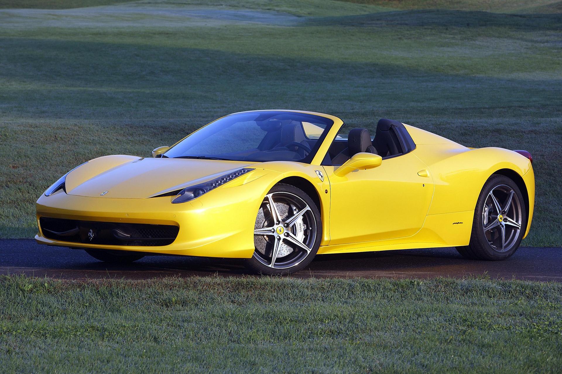 THE FERRARI 458 SPIDER RECEIVES BEST CABRIOLET AWARD FROM AUTO MOTOR UND SPORT