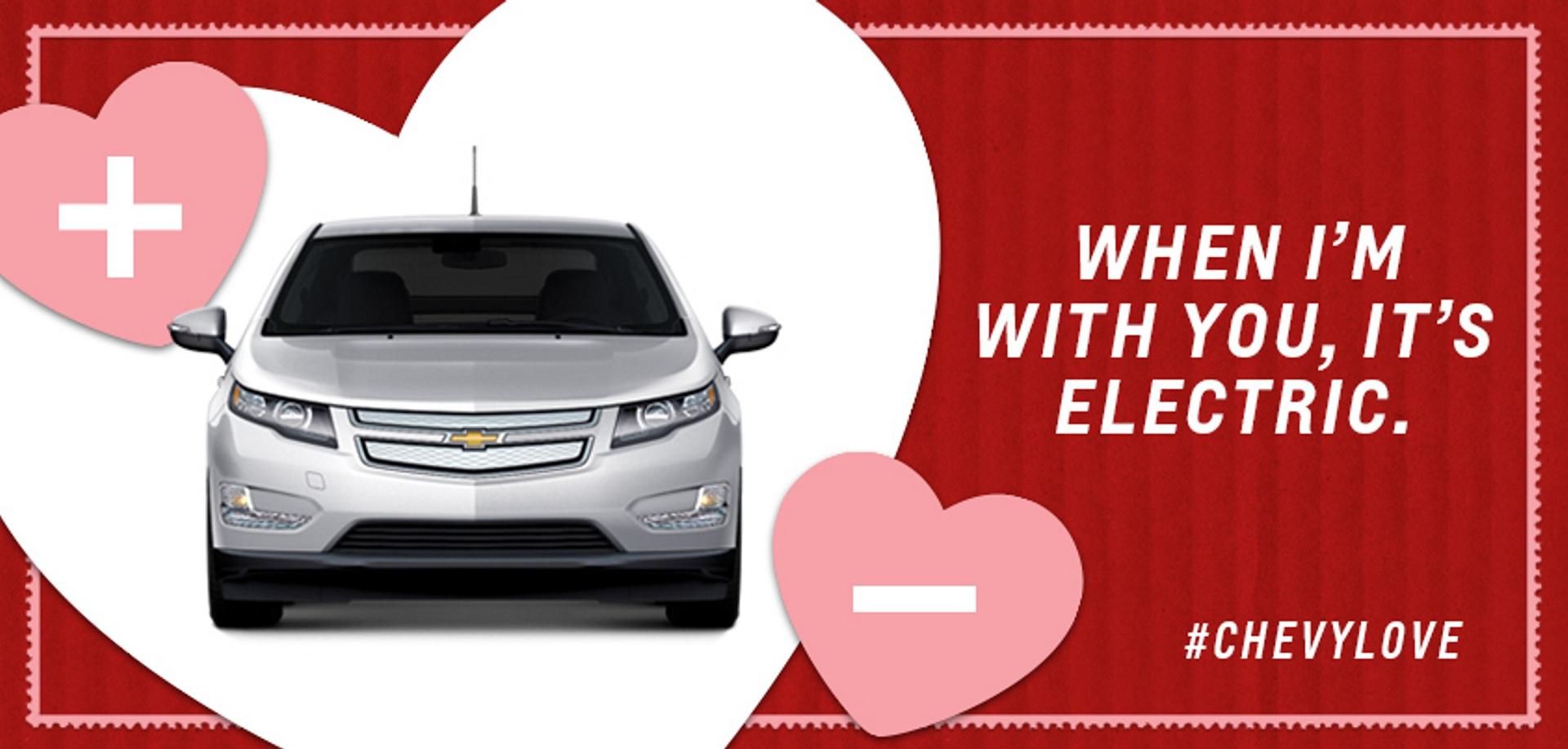 Valentines Day – Chevrolet Gets Lots of Love from Fans on Twitter