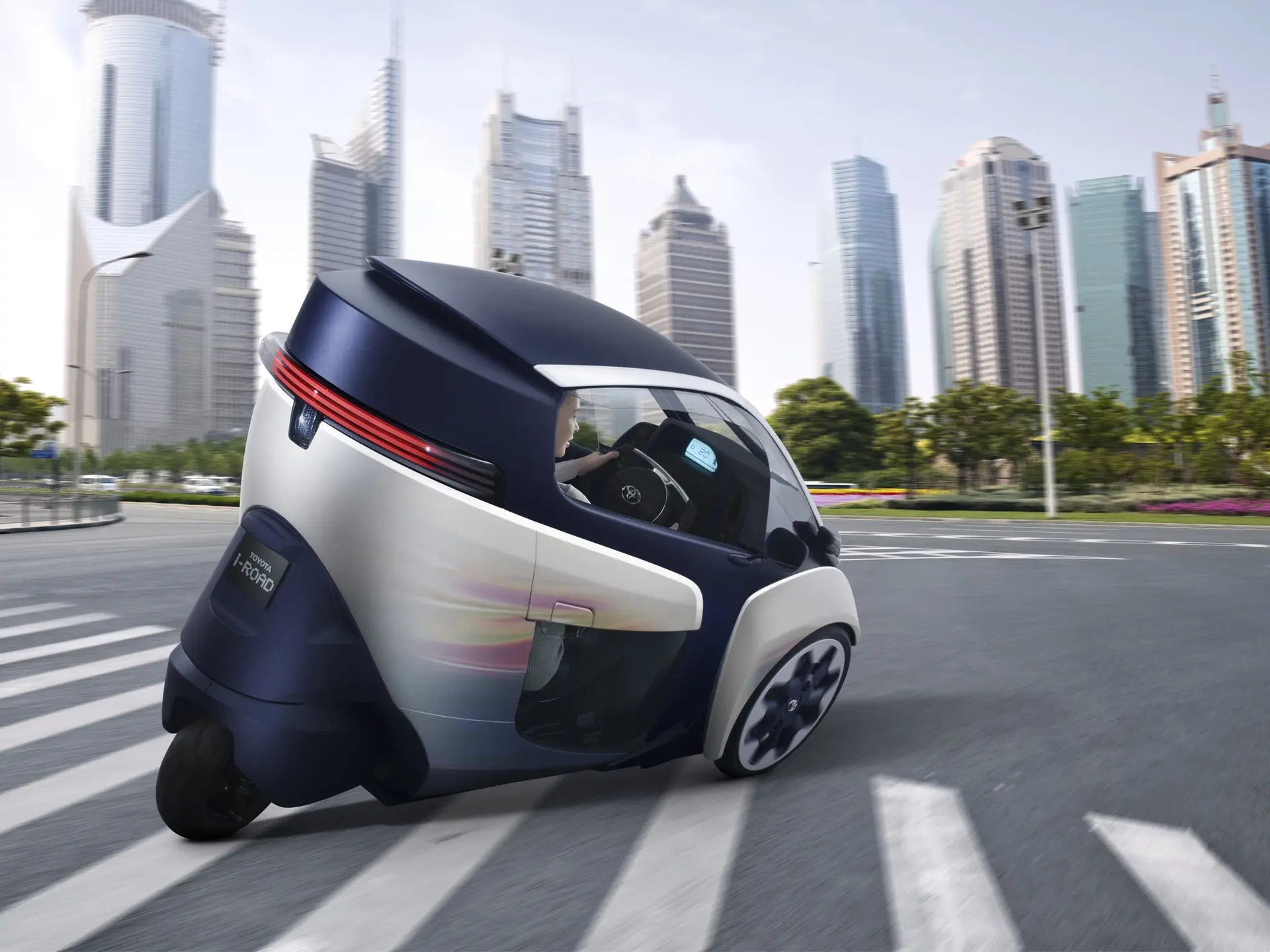 Toyota I-Road Concept city